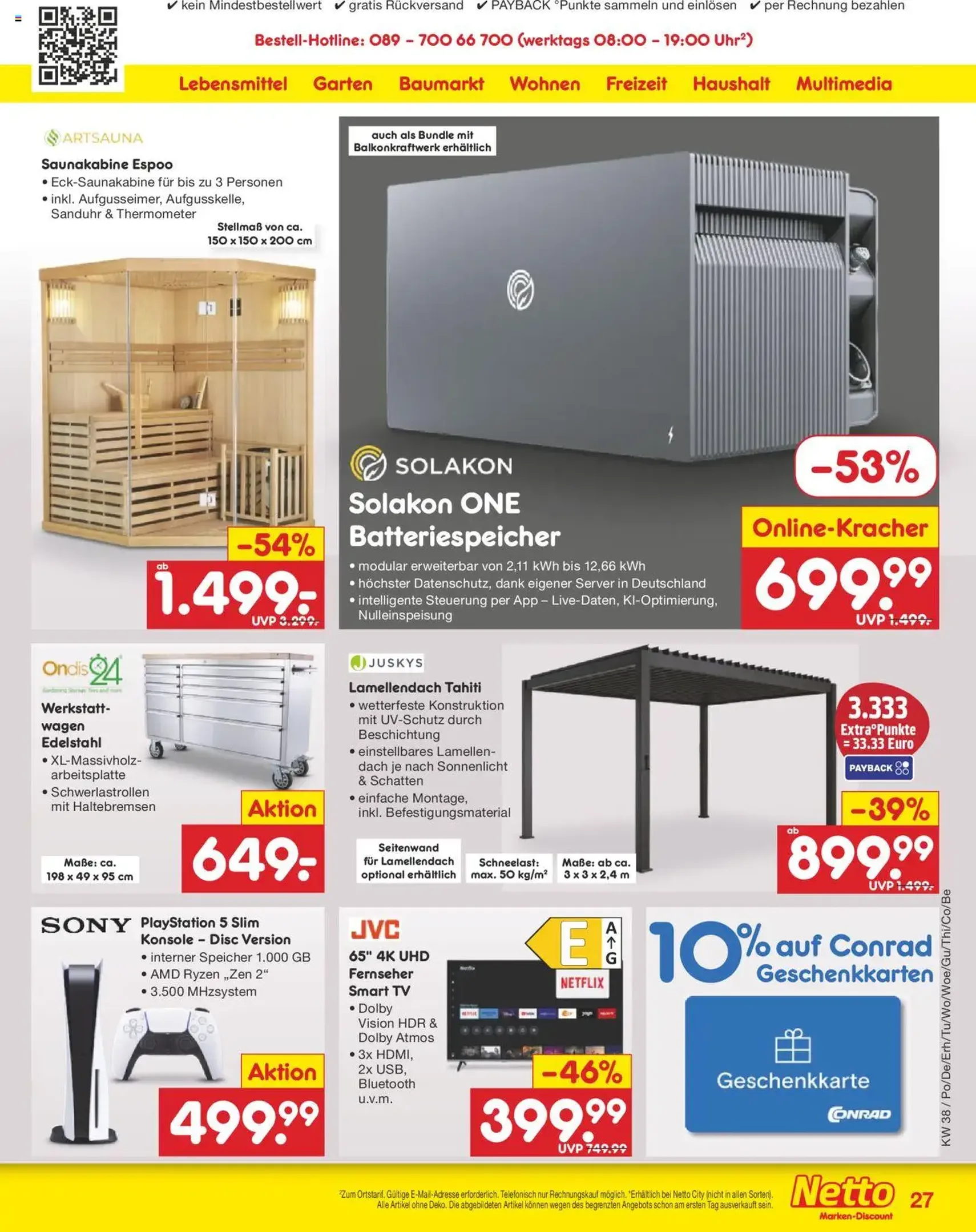 Netto Marken-Discount Prospekt - Gültiger Prospekt ab 15.09.2025, Seite 32 von insgesamt 52 Netto Marken-Discount Prospekt - Gültiger Prospekt ab 15.09.2025, Seite 32 von insgesamt 52