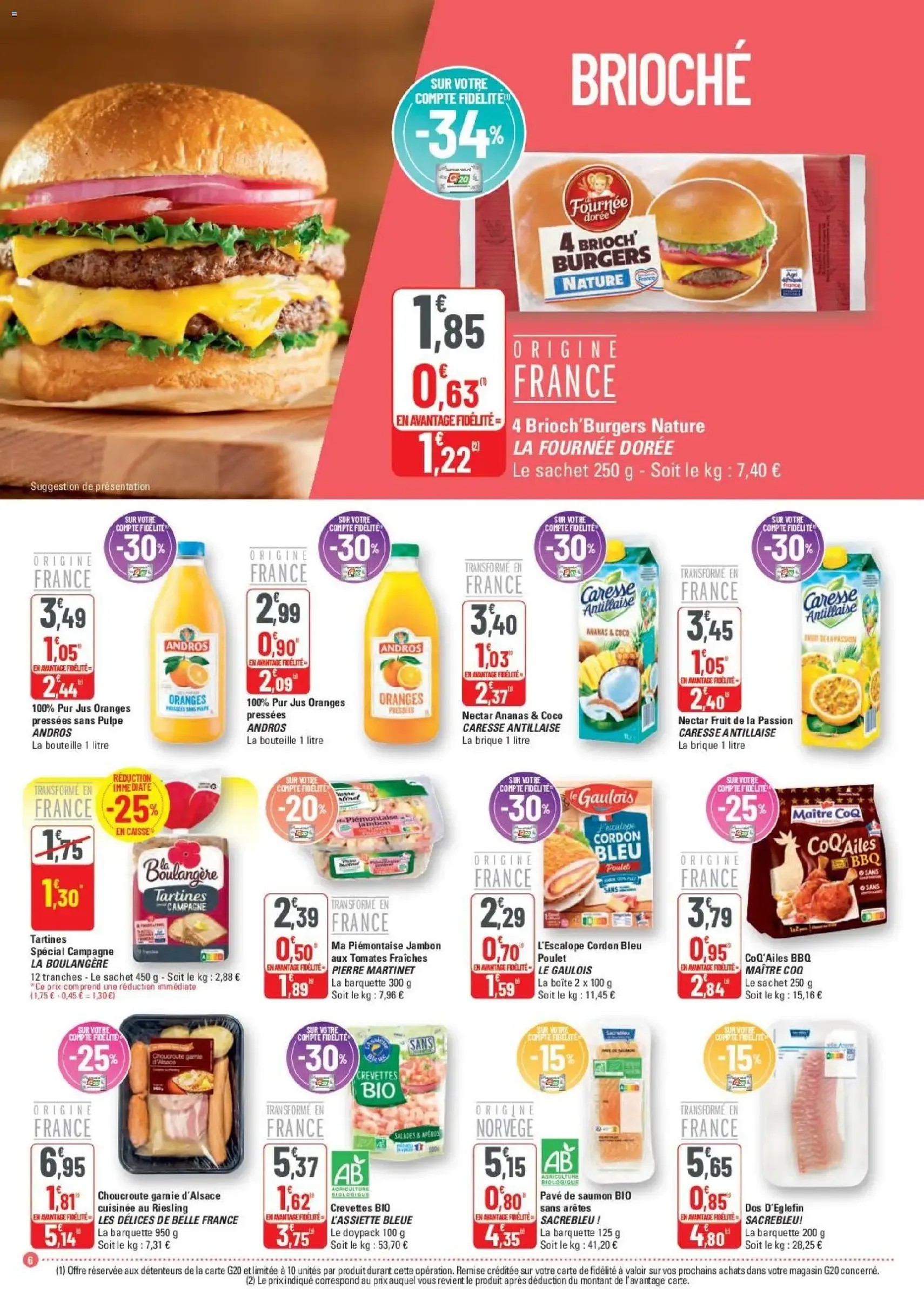 G20 Supermarchés catalogue - brochure valable à partir du 21/10/2026, page 6 sur 20