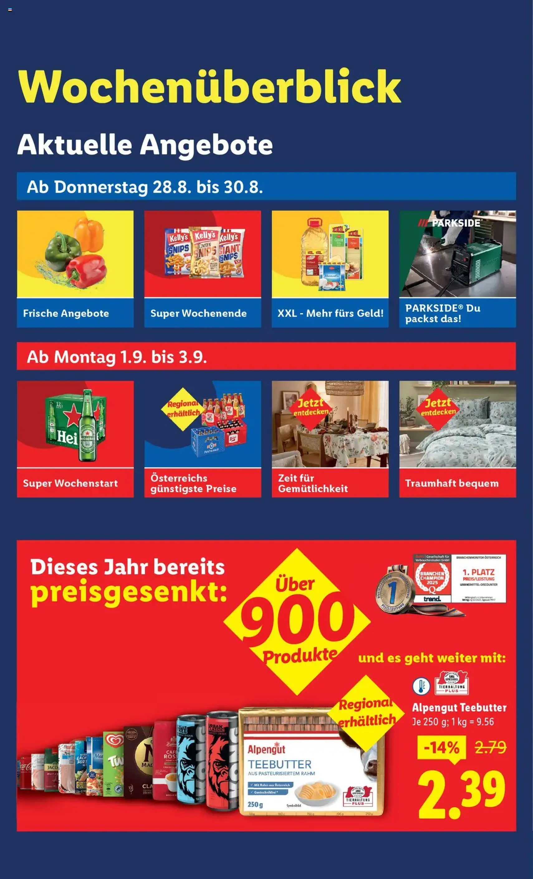Lidl Flugblatt - Gültiger Prospekt ab 28.08.2025, Seite 2 von insgesamt 48 Lidl Flugblatt - Gültiger Prospekt ab 28.08.2025, Seite 2 von insgesamt 48