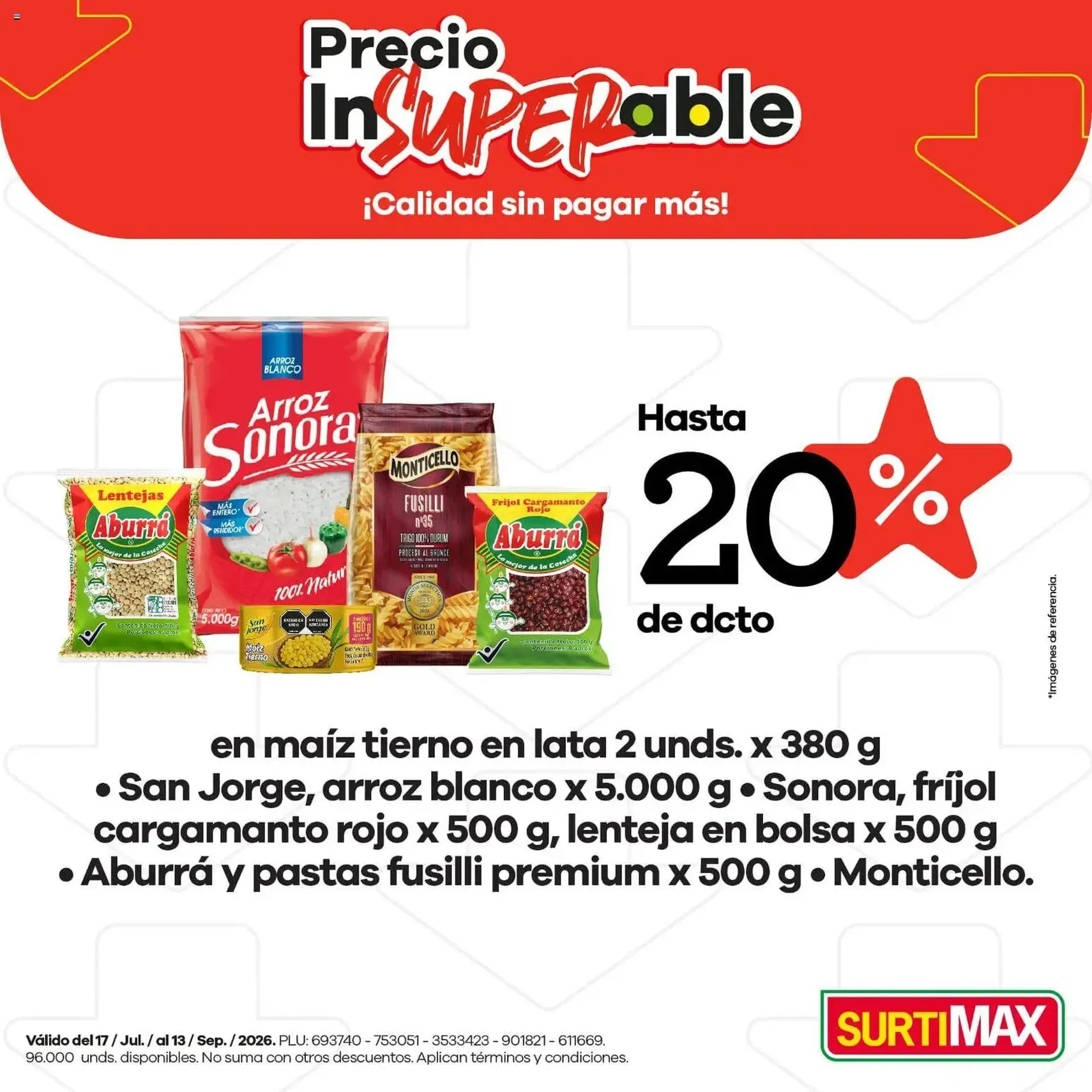 Surtimax catálogo - folleto válido desde 17/07/2026 página 3 de 4