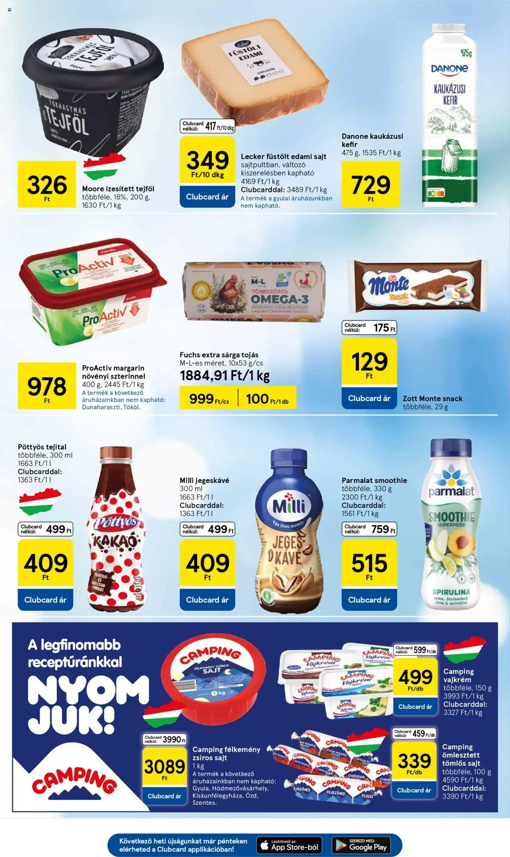 Tesco Hipermarket - Akciós újság - 2025.10.21. érvényes szórólap 19 oldal 32 oldalból Tesco Hipermarket - Akciós újság - 2025.10.21. érvényes szórólap 19 oldal 32 oldalból