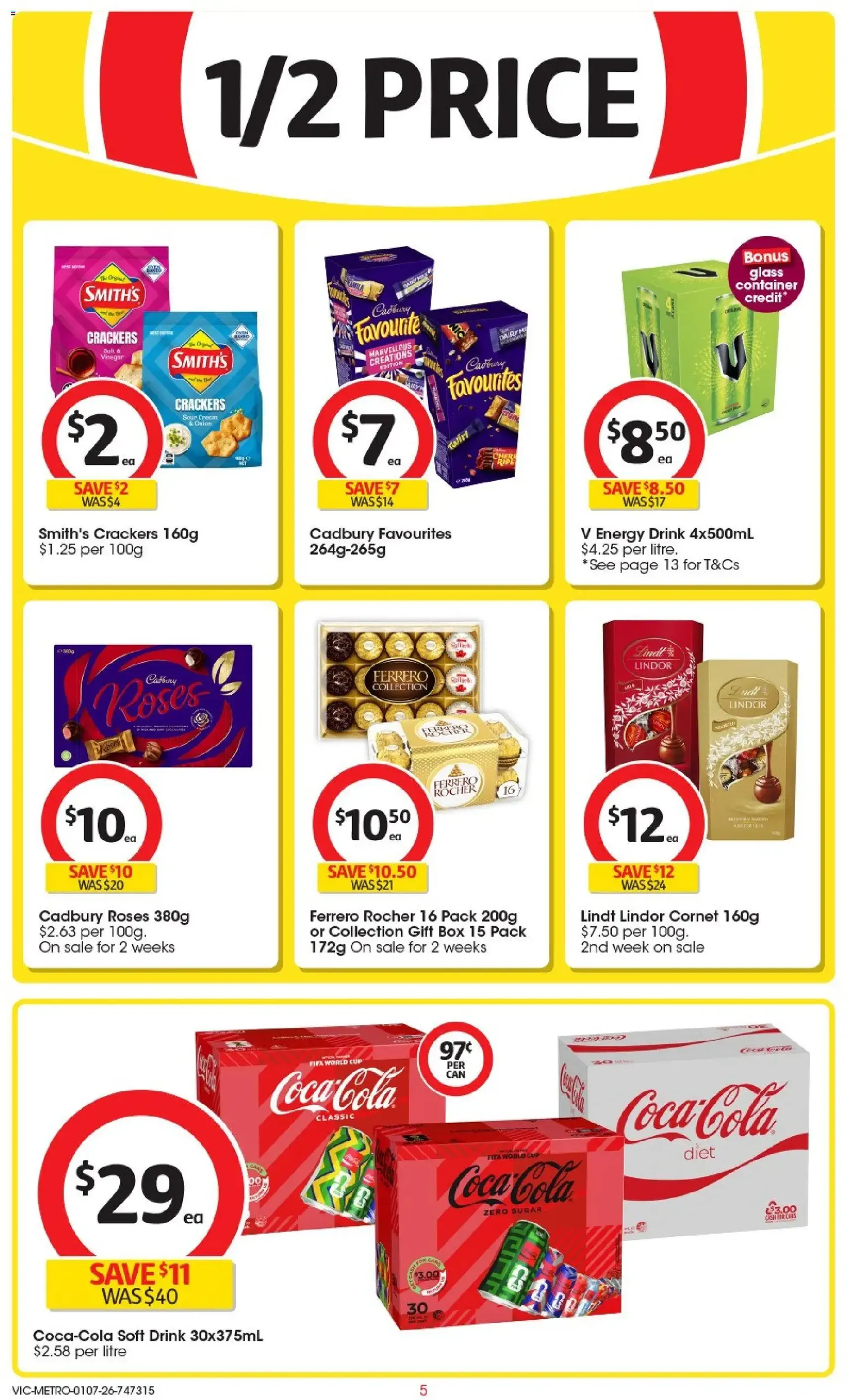 Coles catalogue - valid flyer from 01/07/2026, page 5 of 46