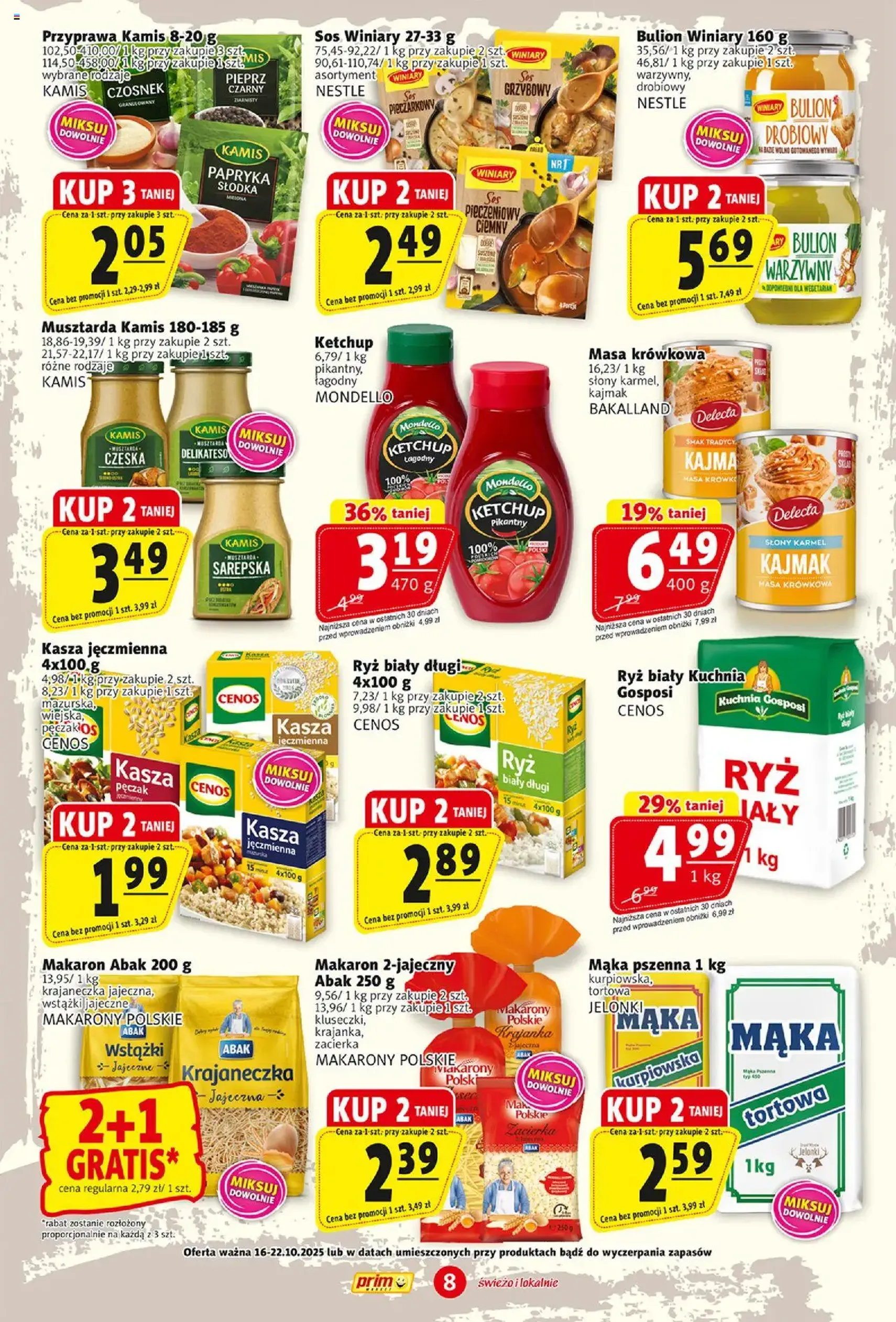 Prim Market Gazetka - ważny gazetka od 16.10.2025 strona 8 z 16 Prim Market Gazetka - ważny gazetka od 16.10.2025 strona 8 z 16