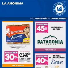 Vista previa del folleto La Anonima catálogo válido desde 06/11/2025