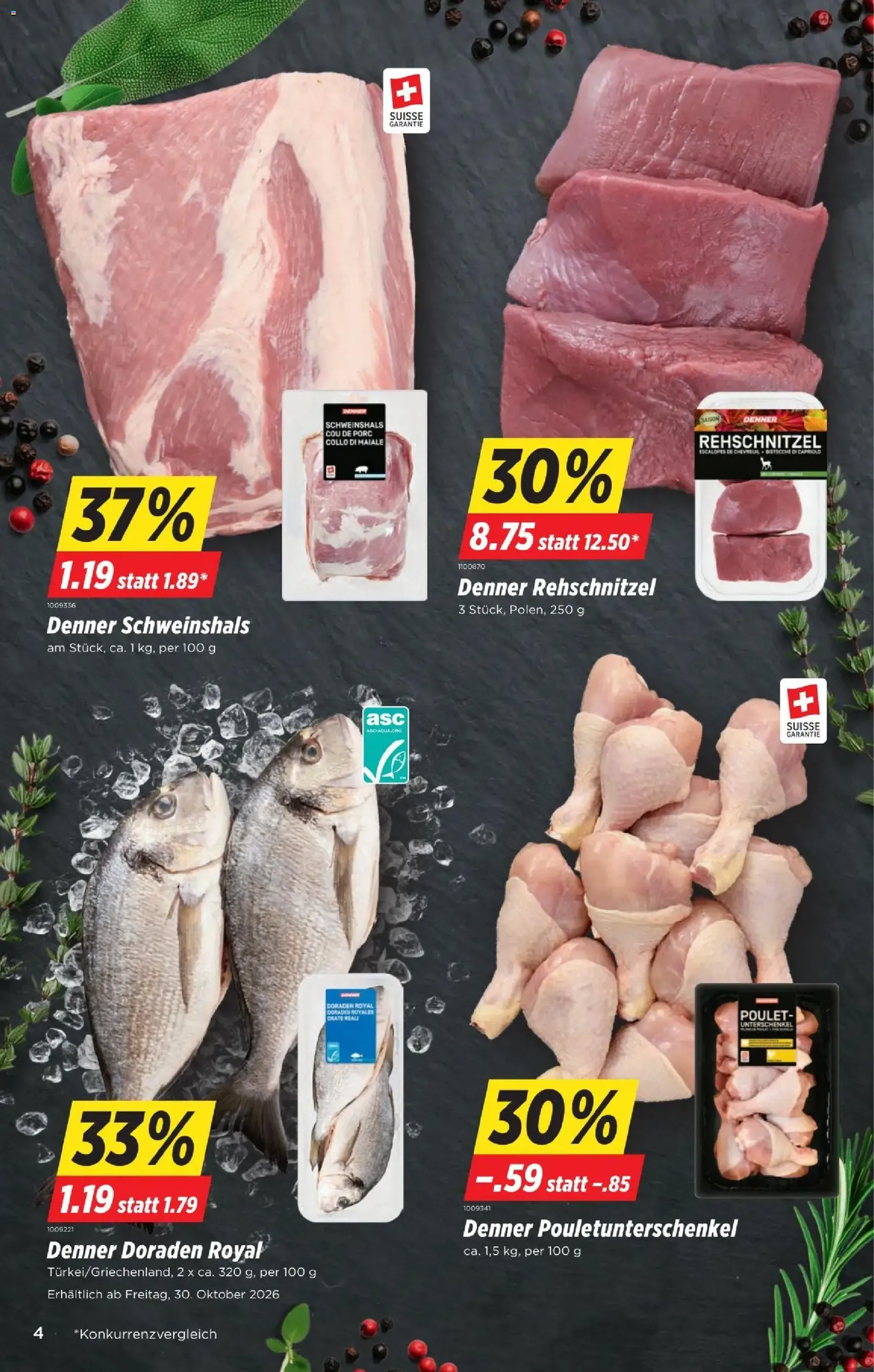 Denner aktionen - Gültiger Prospekt ab 29.10.2026, Seite 4 von insgesamt 22