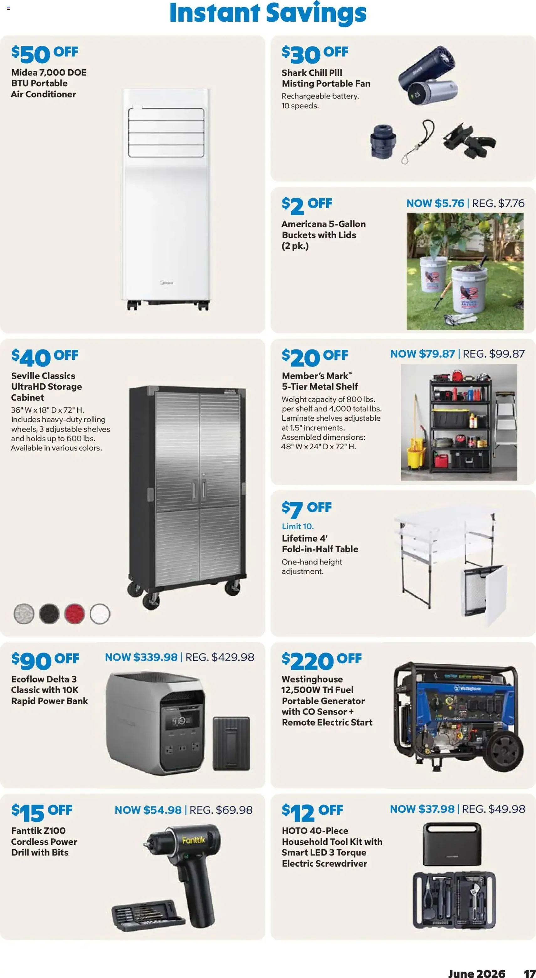 Sam's Club Weekly Ad - valid flyer from 06/01/2026, page 17 of 44