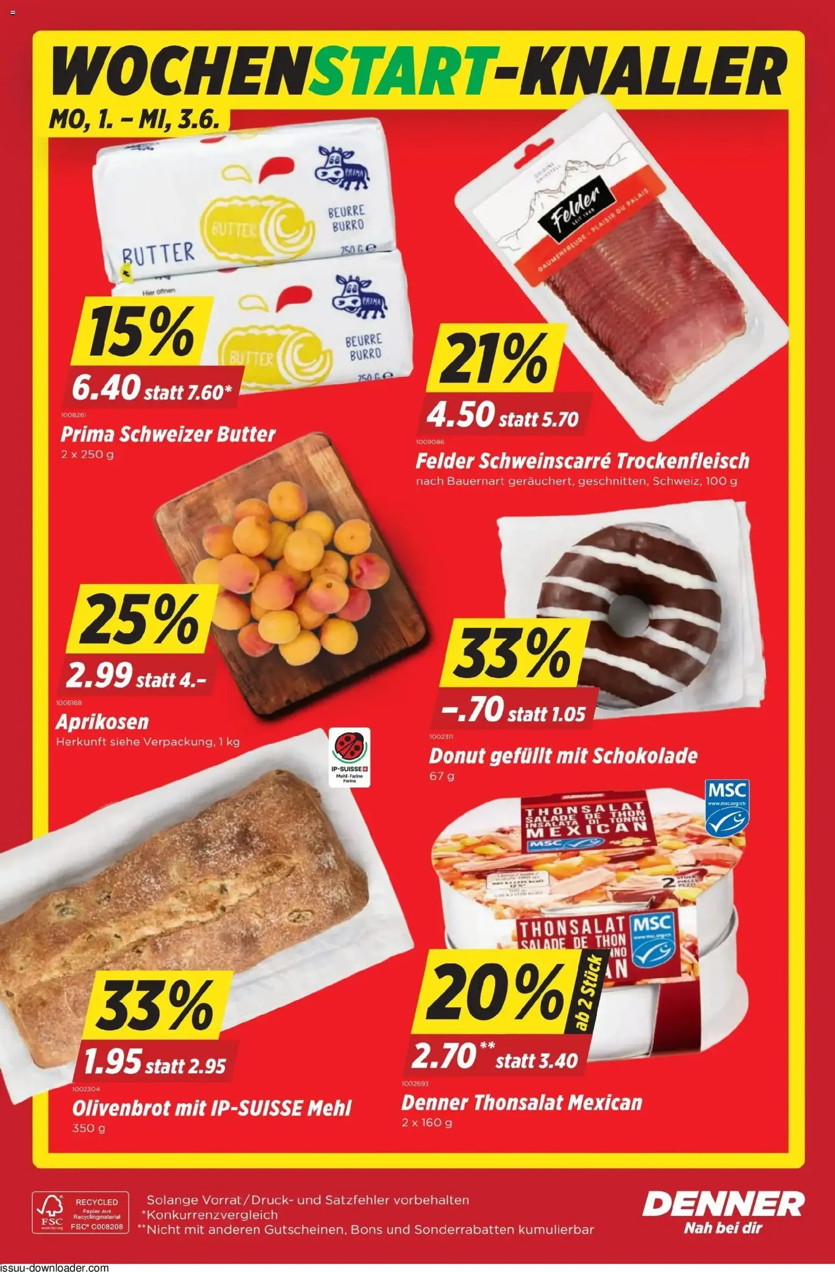 Denner aktionen - Gültiger Prospekt ab 28.05.2026, Seite 22 von insgesamt 22