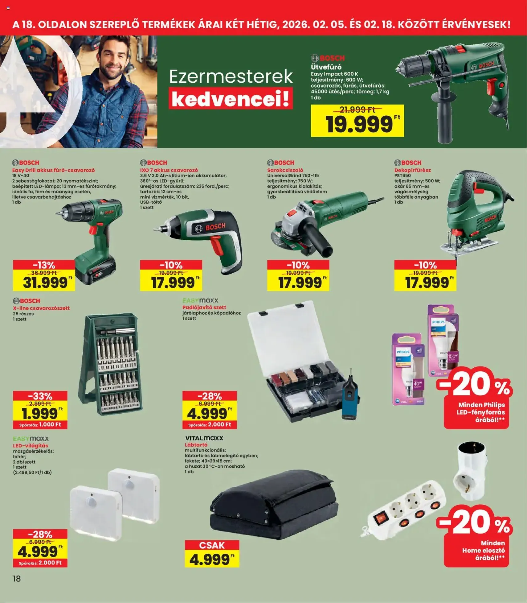 Interspar Akciós újság - 2026.02.05. érvényes szórólap 18 oldal 20 oldalból