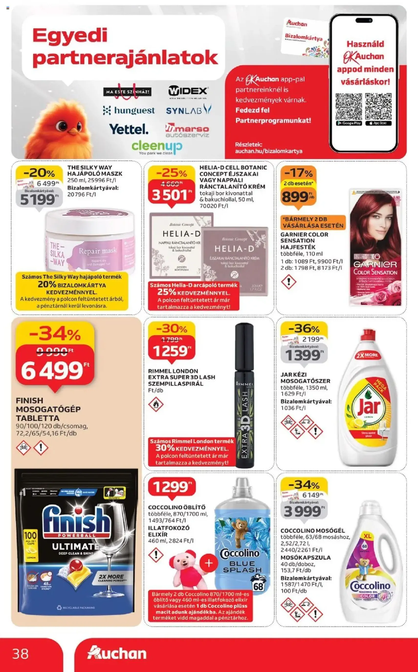 Auchan Akciós újság - 2025.09.04. érvényes szórólap 38 oldal 52 oldalból Auchan Akciós újság - 2025.09.04. érvényes szórólap 38 oldal 52 oldalból