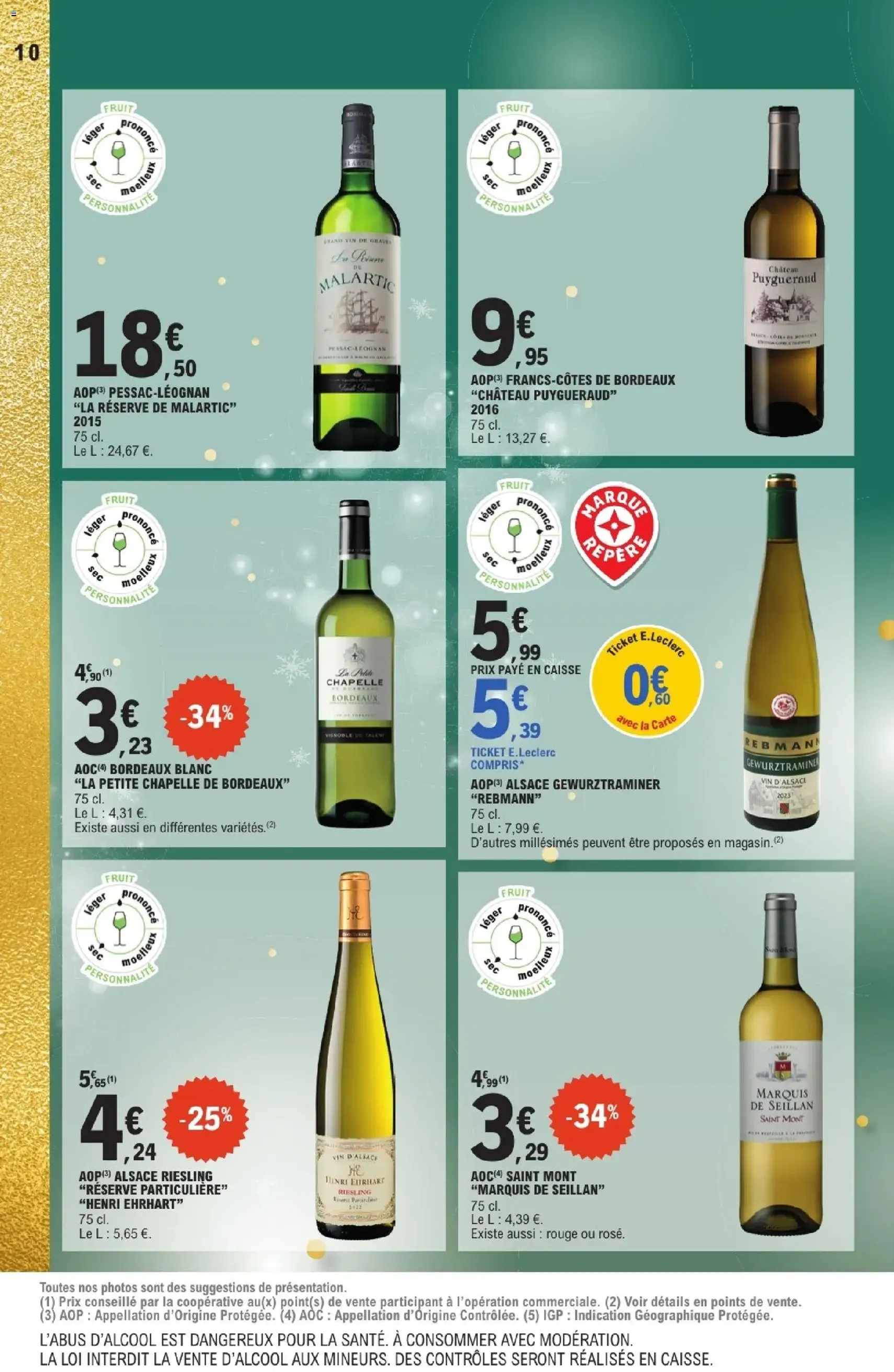 E.Leclerc catalogue semaine 51 - brochure valable à partir du 16/12/2025, page 10 sur 64