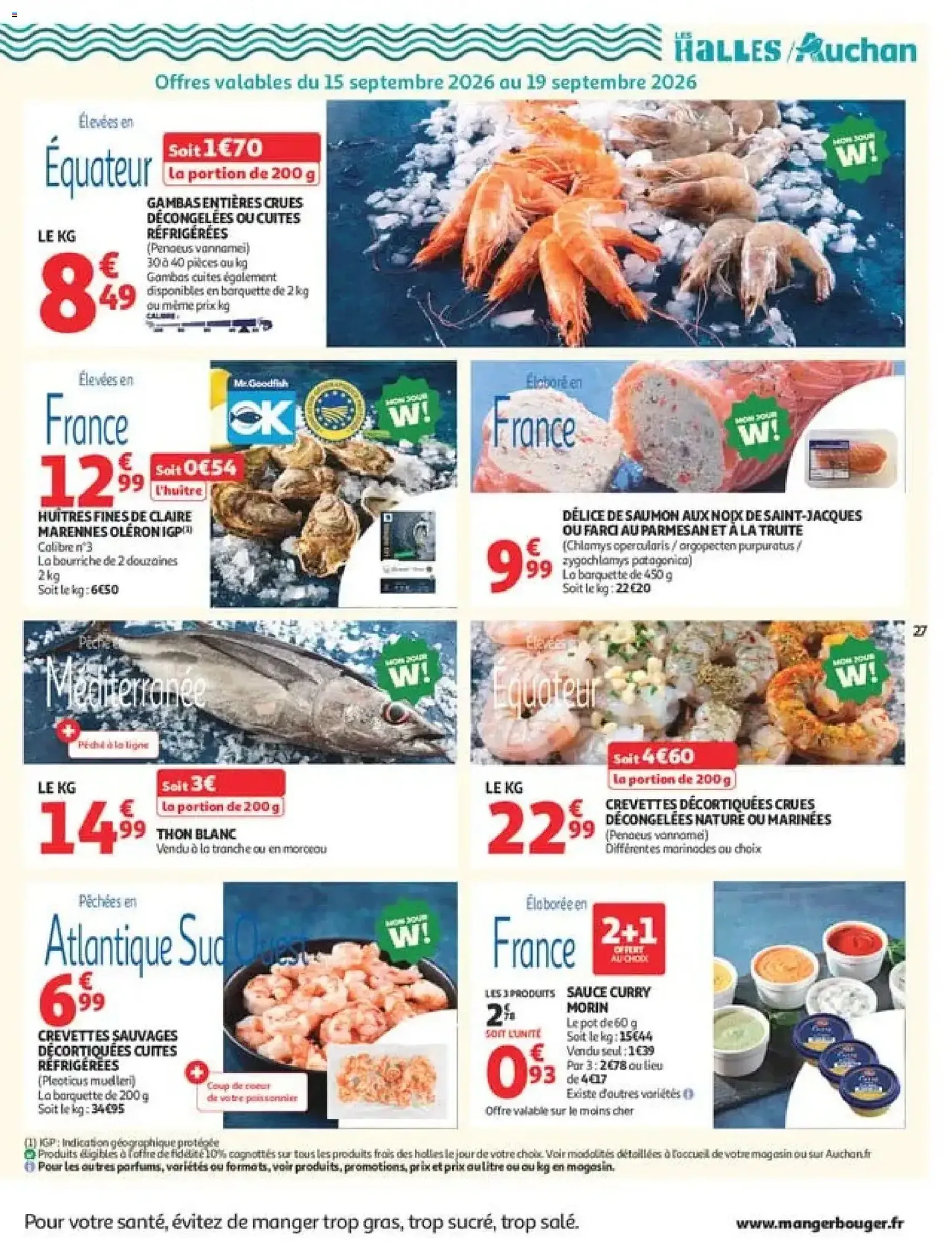 Auchan catalogue - brochure valable à partir du 15/09/2026, page 27 sur 60