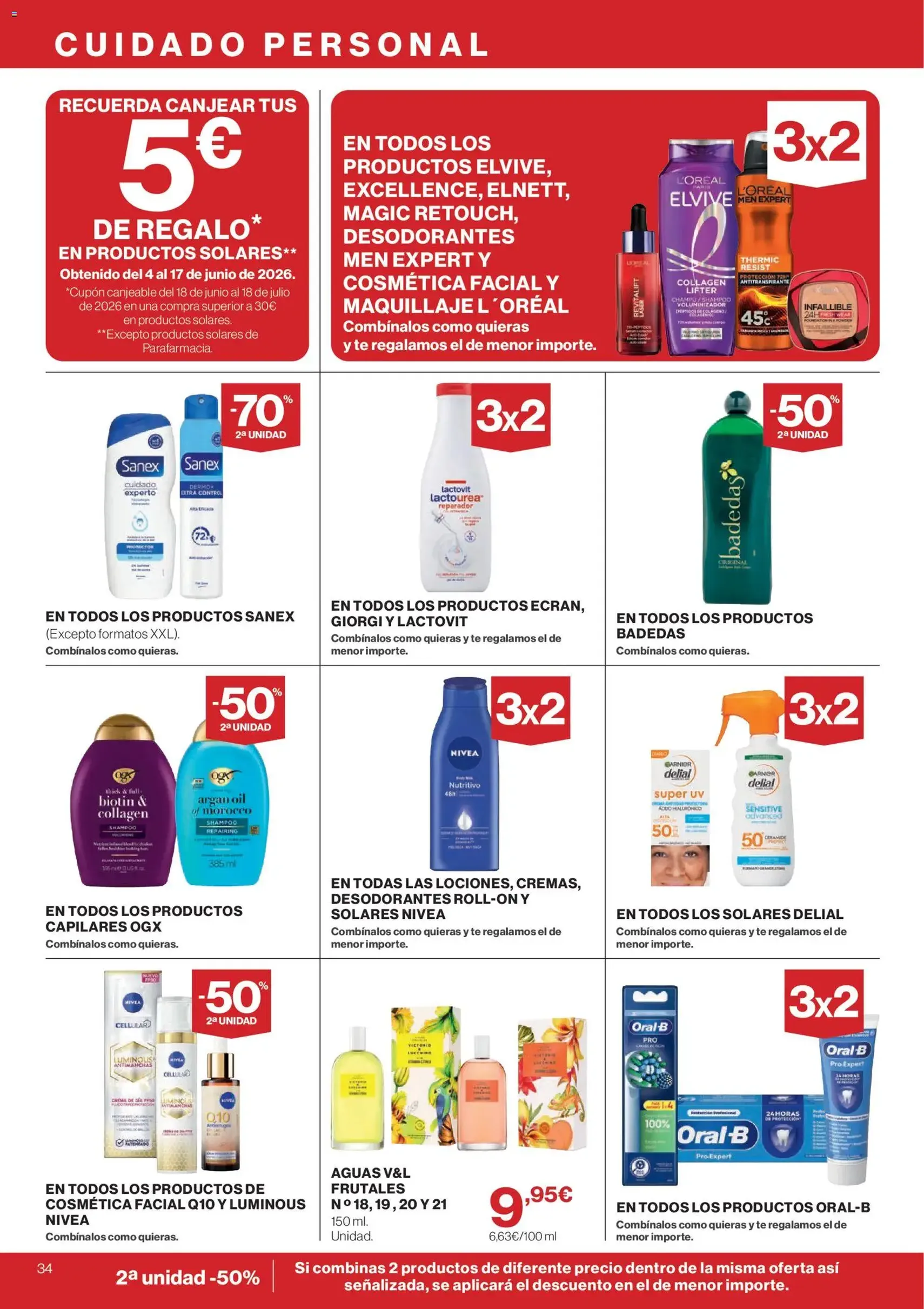 Hipercor catálogo - folleto válido desde 01/07/2026 página 34 de 56