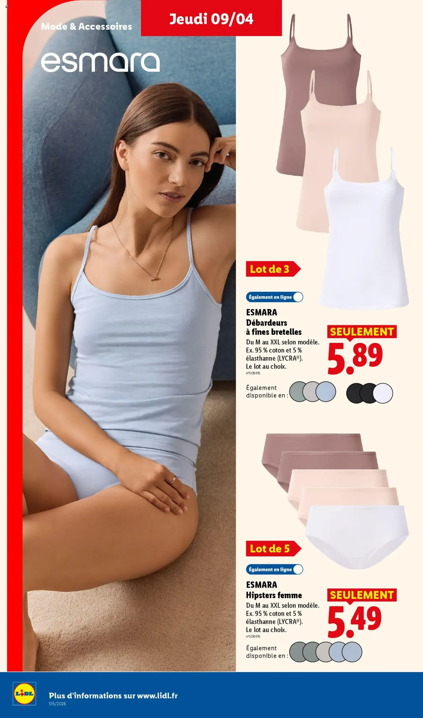 LIDL catalogue semaine 15 - brochure valable à partir du 09/04/2026, page 42 sur 75