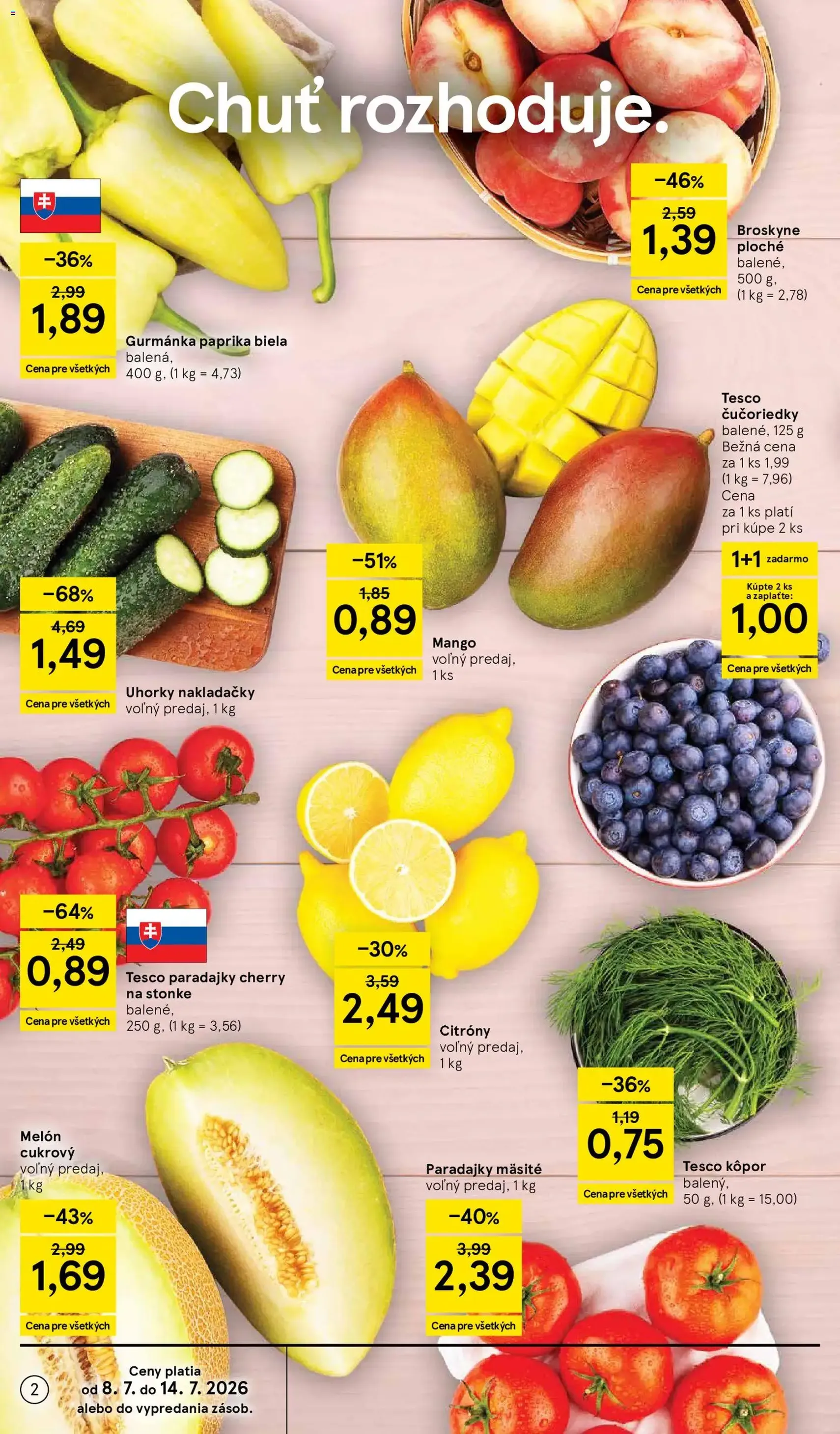 Tesco Hypermarket - leták - platný leták od 08.07.2026 strana 2 z 48