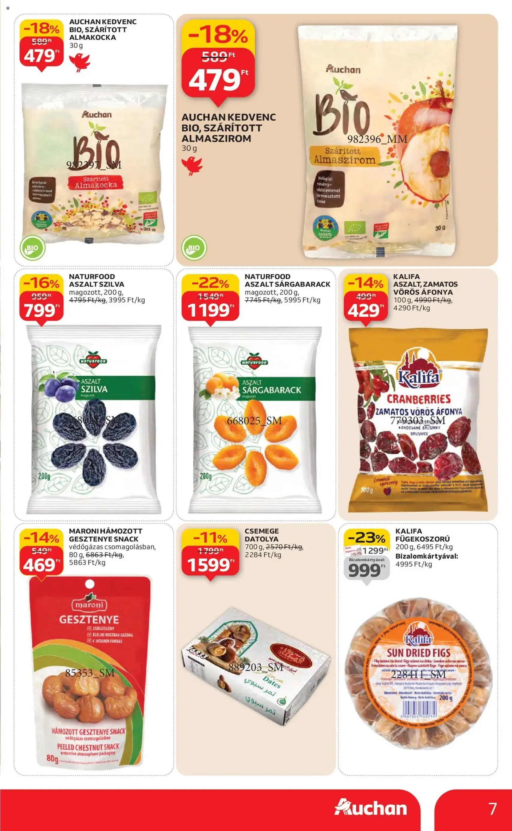 Auchan - Heti Hipermarket ajánlataink - 2026.01.29. érvényes szórólap 7 oldal 38 oldalból