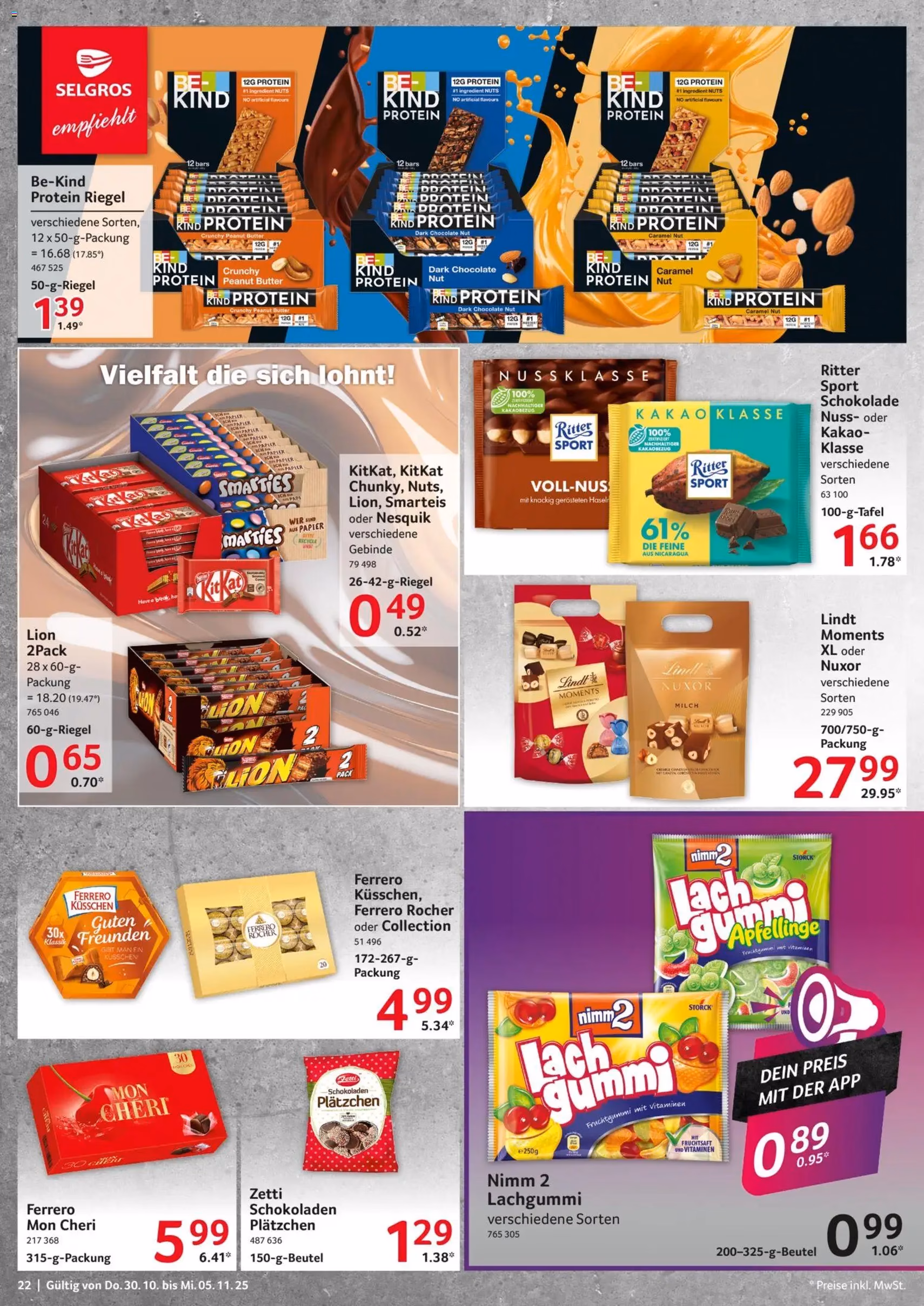 Selgros Prospekt - Gültiger Prospekt ab 30.10.2025, Seite 22 von insgesamt 32 Selgros Prospekt - Gültiger Prospekt ab 30.10.2025, Seite 22 von insgesamt 32