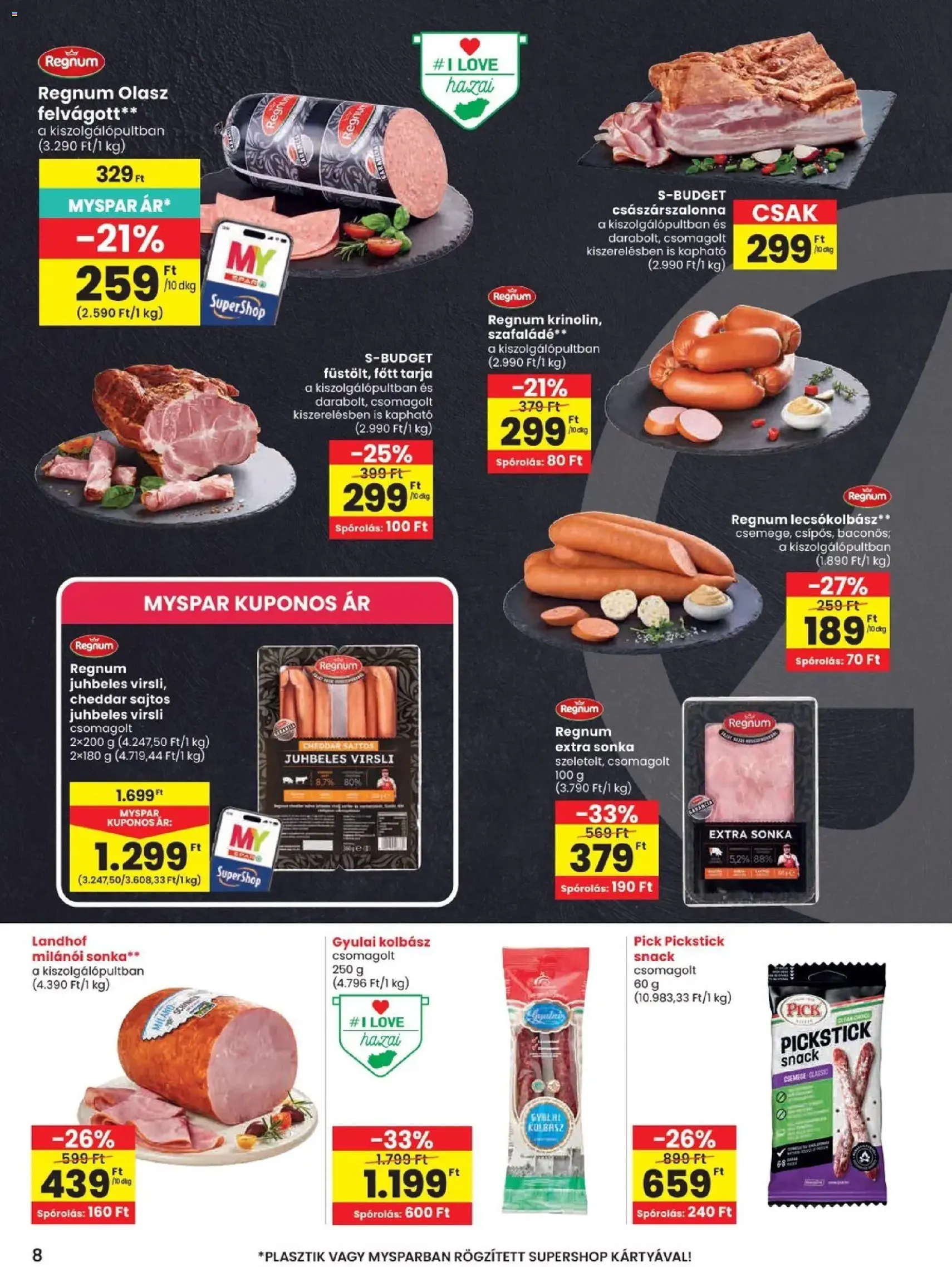 Spar akciós újság - 2026.06.25. érvényes szórólap 8 oldal 20 oldalból