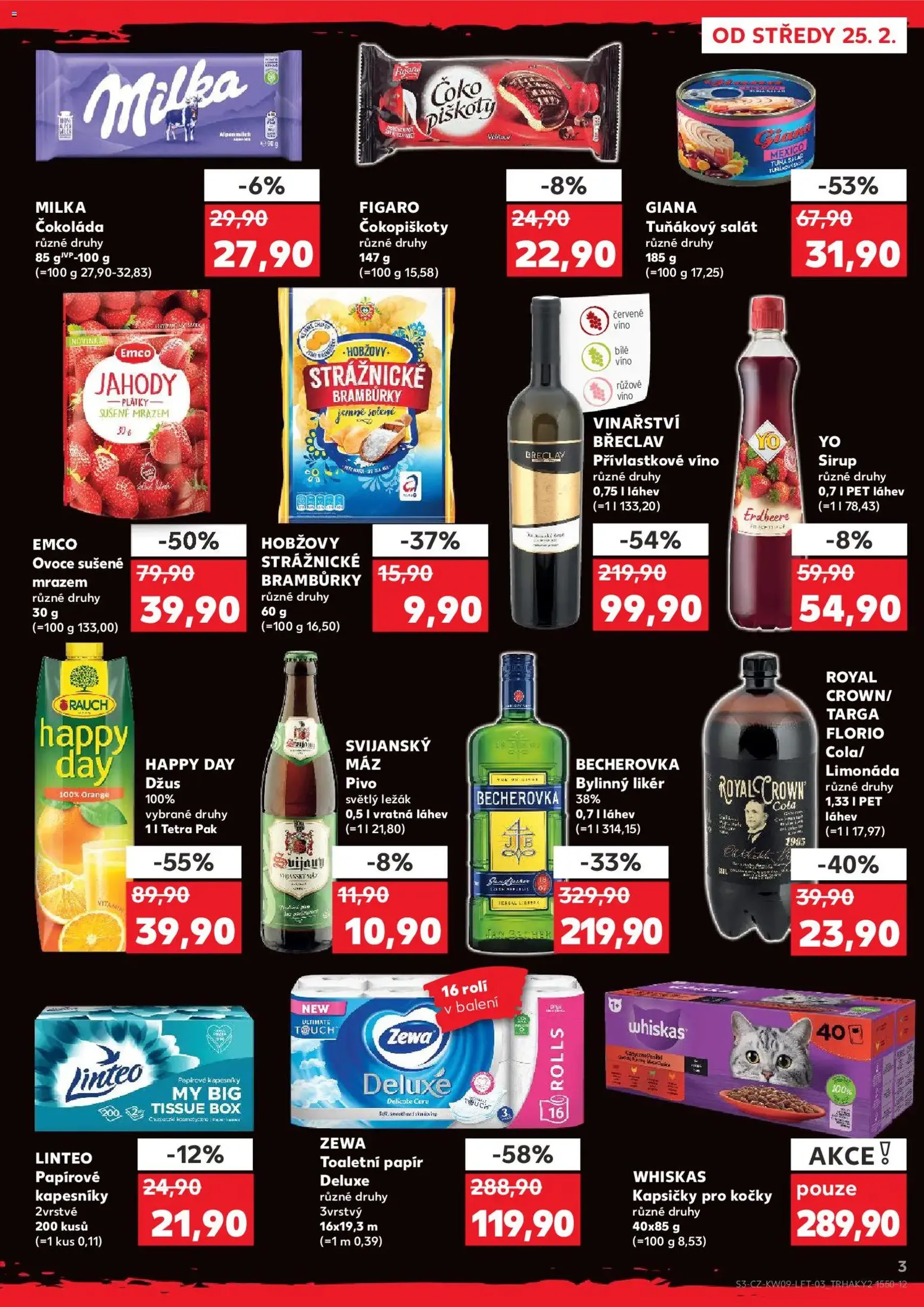 Kaufland leták - platný leták od 25.02.2026 strana 3 z 60