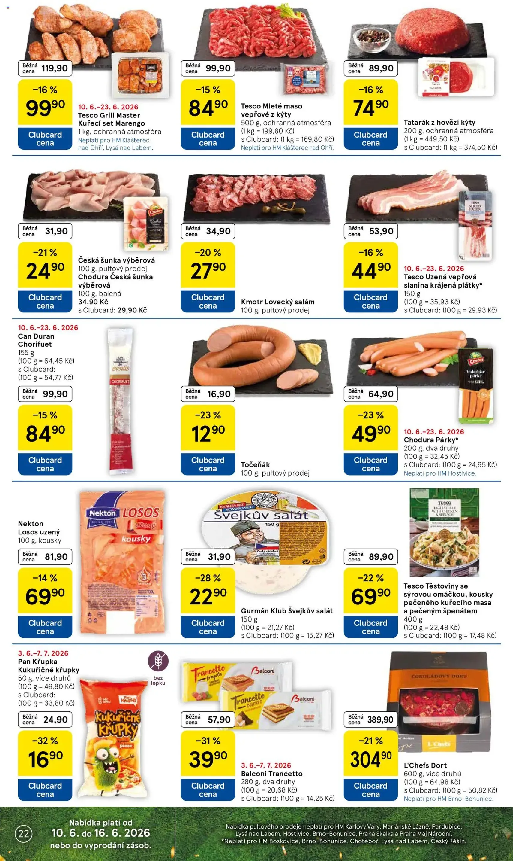 Tesco leták - Hypermarket - platný leták od 10.06.2026 strana 22 z 39