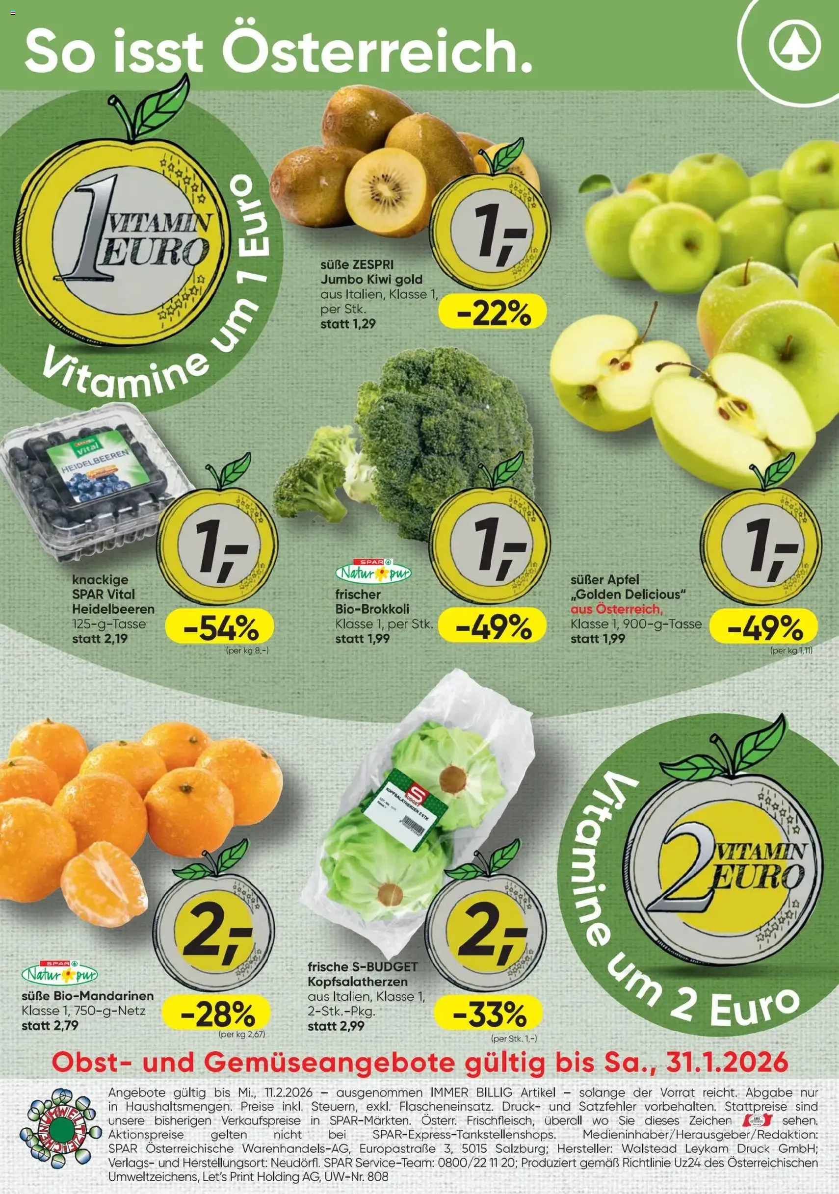 Spar Flugblatt - Gültiger Prospekt ab 29.01.2026, Seite 24 von insgesamt 24