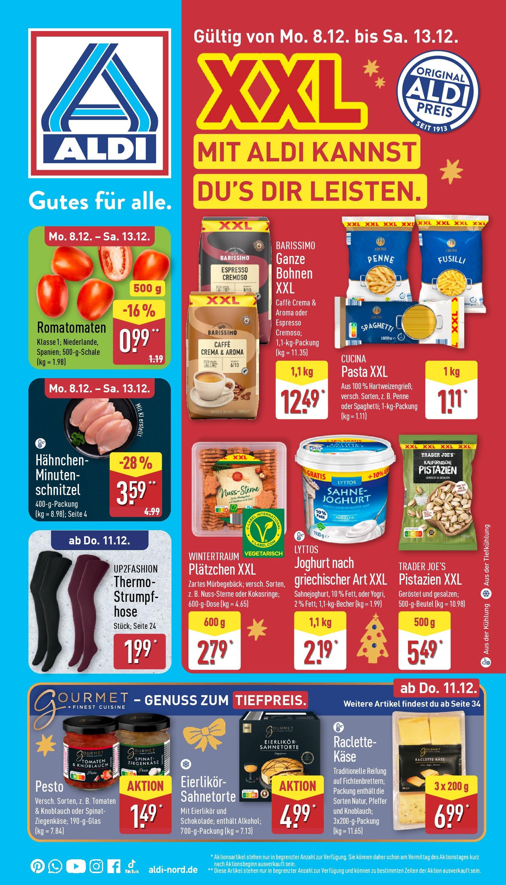 Aldi Prospekt - Gültiger Prospekt ab 08.12.2025, Seite 1 von insgesamt 47