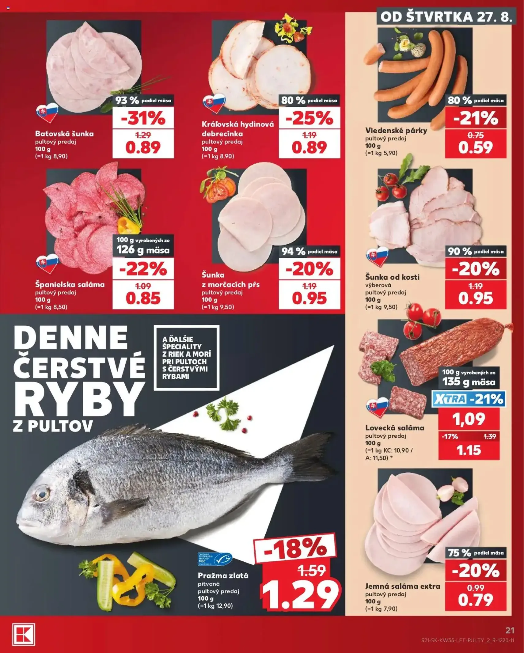 Kaufland leták - platný leták od 27.08.2026 strana 21 z 76