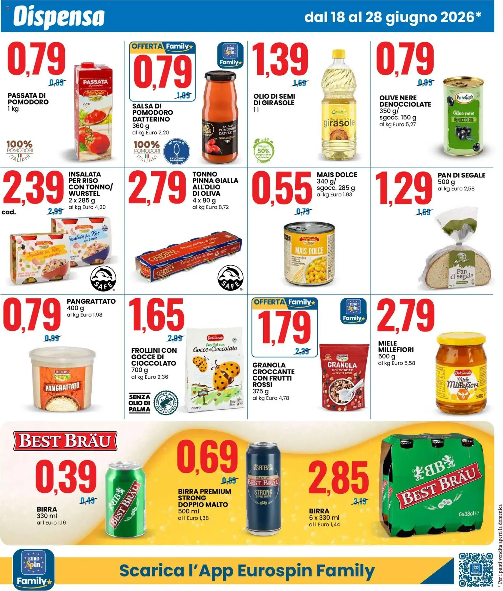 Eurospin volantino - volantino valido dal 18/06/2026 pagina 4 di 18