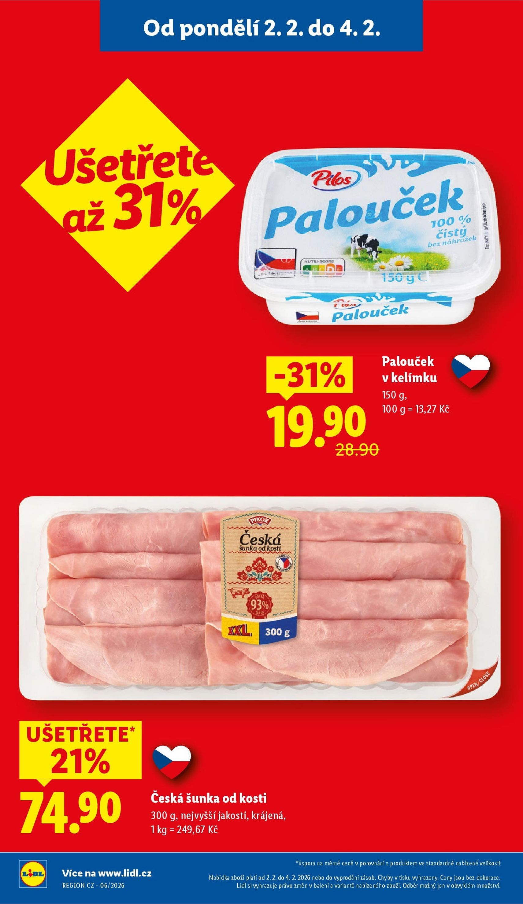 Lidl leták - platný leták od 02.02.2026 strana 4 z 43