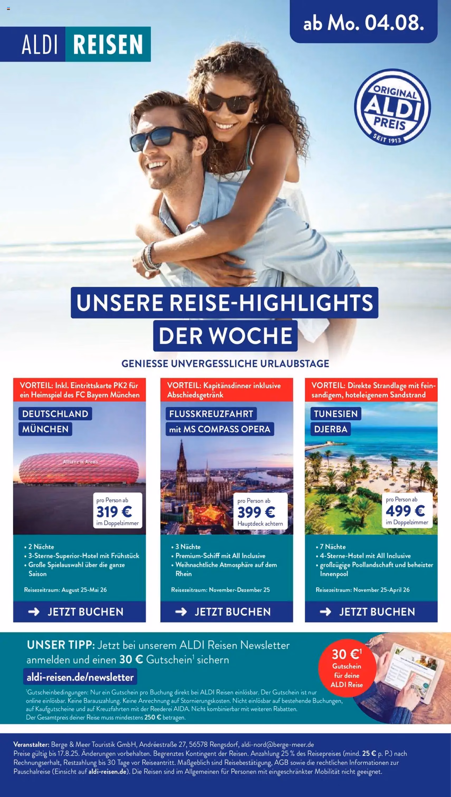 Aldi Prospekt - Gültiger Prospekt ab 18.08.2025, Seite 42 von insgesamt 44 Aldi Prospekt - Gültiger Prospekt ab 18.08.2025, Seite 42 von insgesamt 44