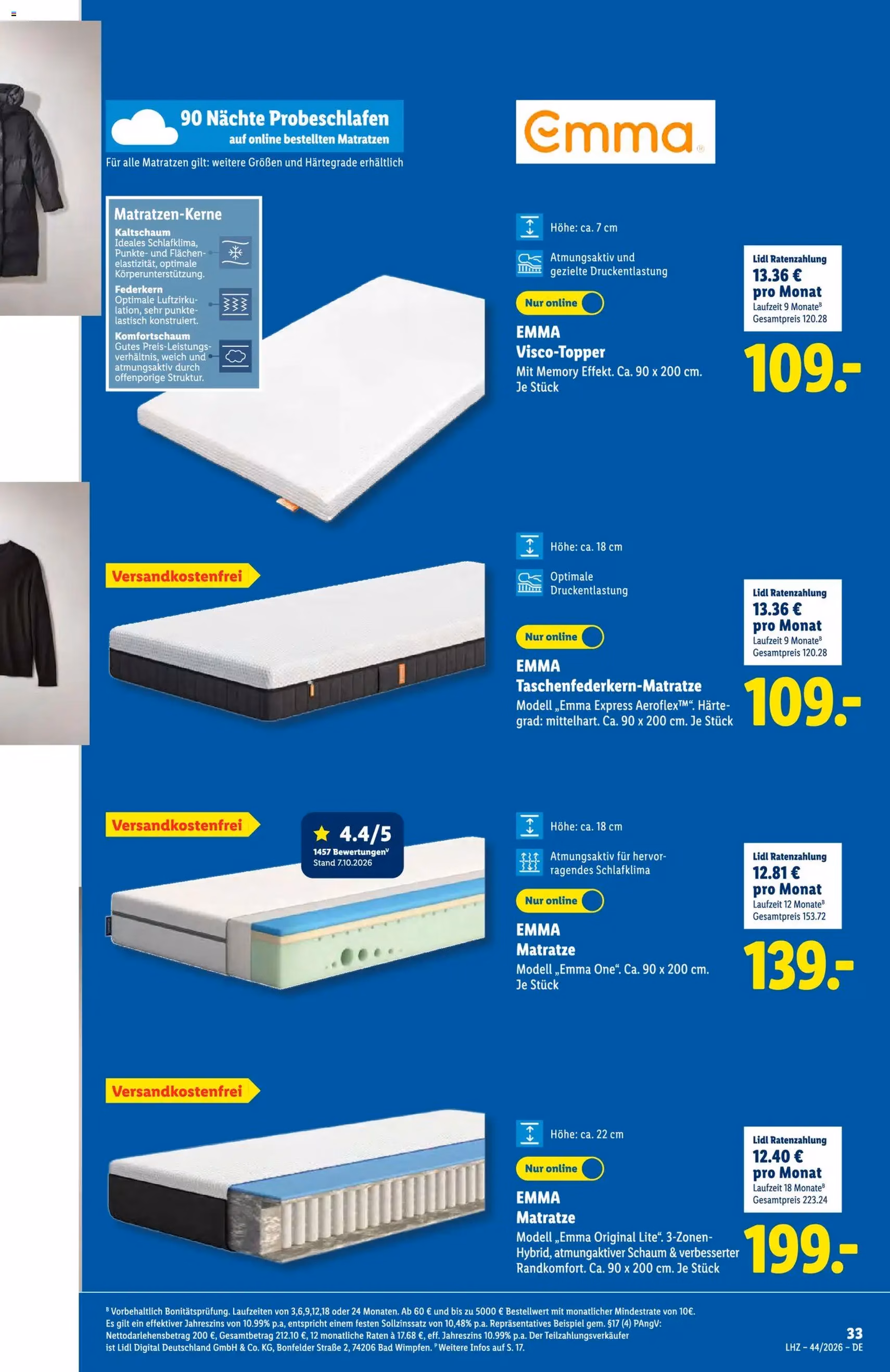 Lidl Prospekt - Gültiger Prospekt ab 26.10.2026, Seite 7 von insgesamt 72