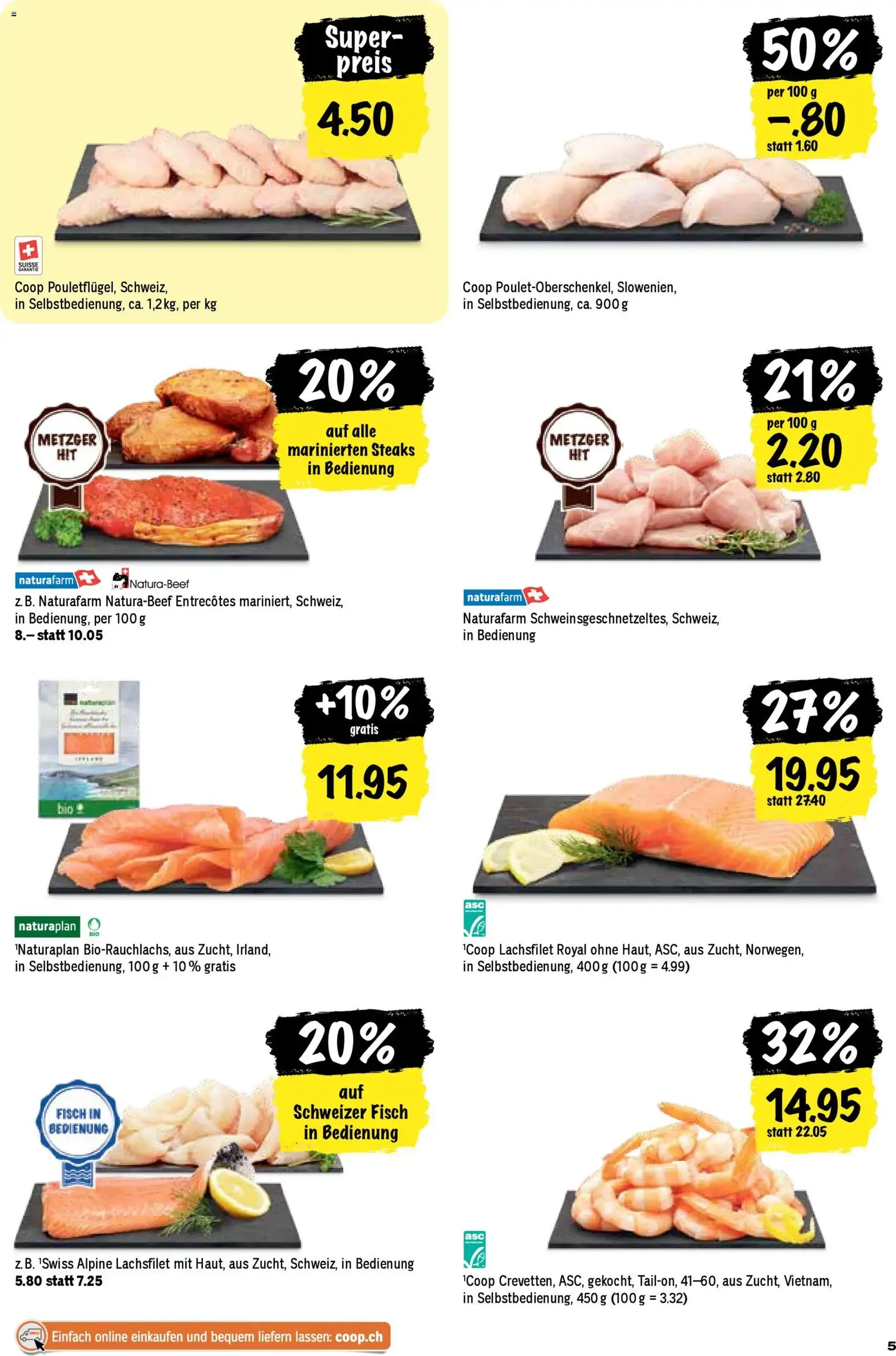 Coop aktionen - Gültiger Prospekt ab 16.04.2026, Seite 5 von insgesamt 24