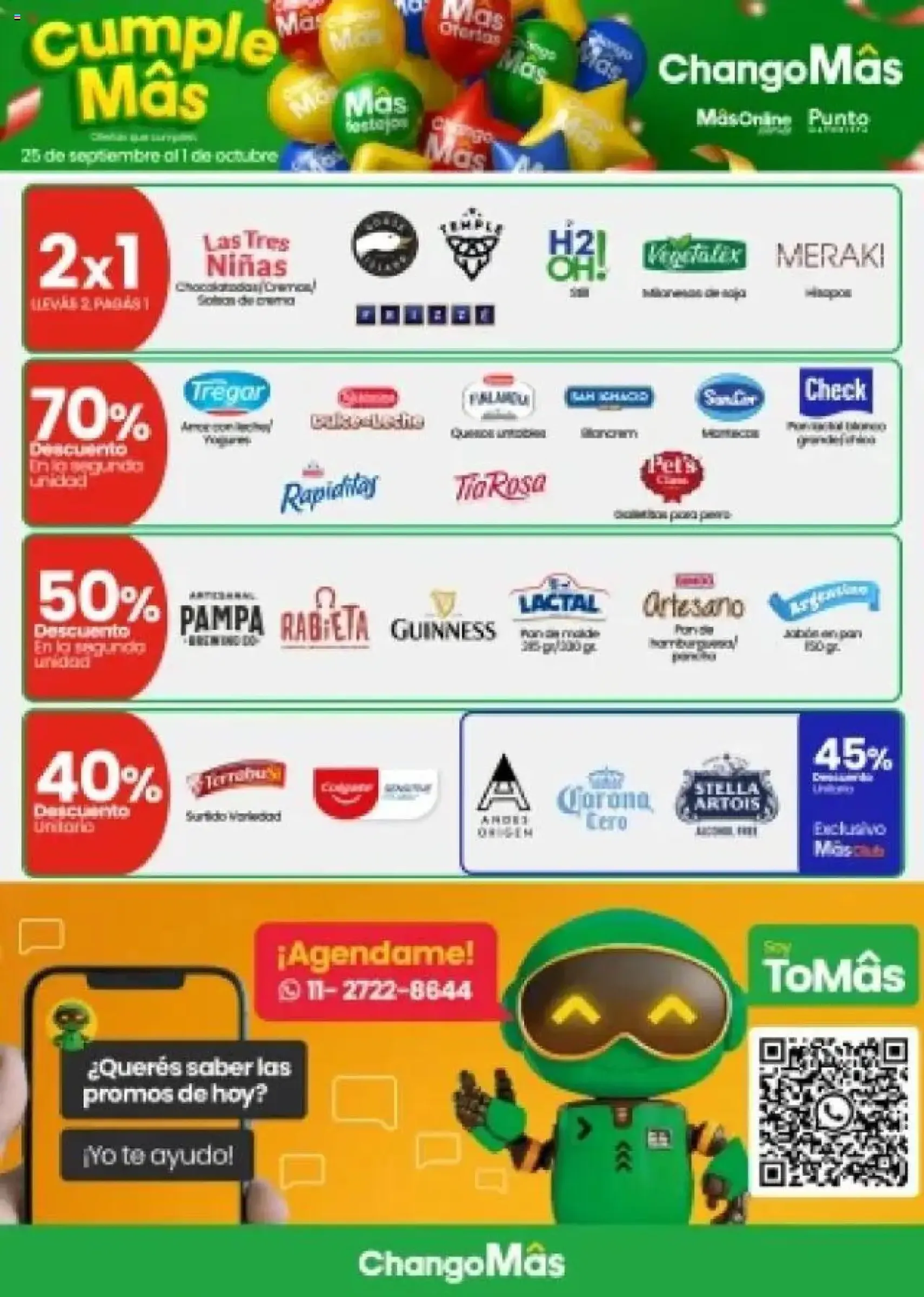Changomas ofertas - folleto válido desde 25/09/2025 página 3 de 17
