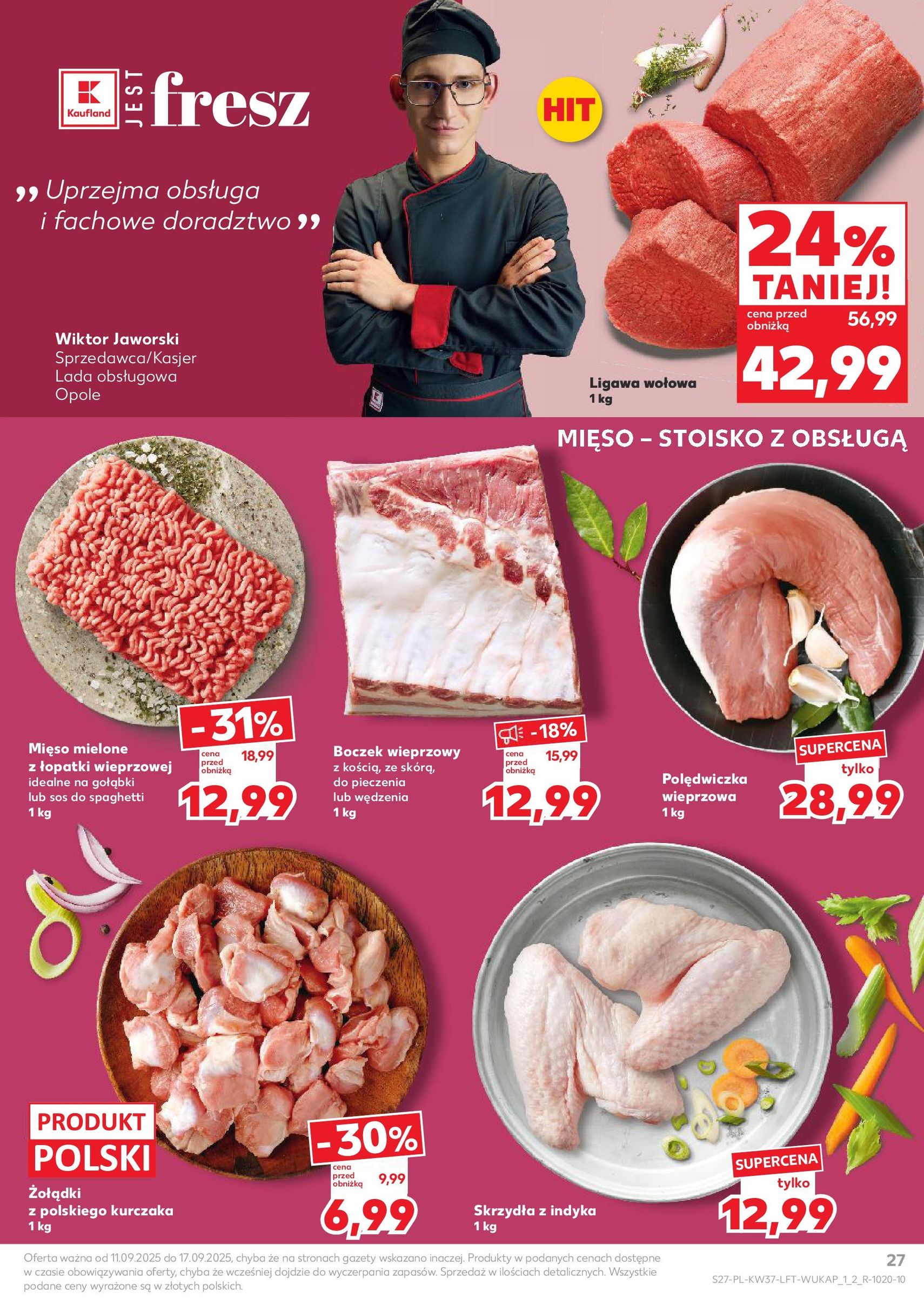 Kaufland gazetka - ważny gazetka od 11.09.2025 strona 27 z 61 Kaufland gazetka - ważny gazetka od 11.09.2025 strona 27 z 61
