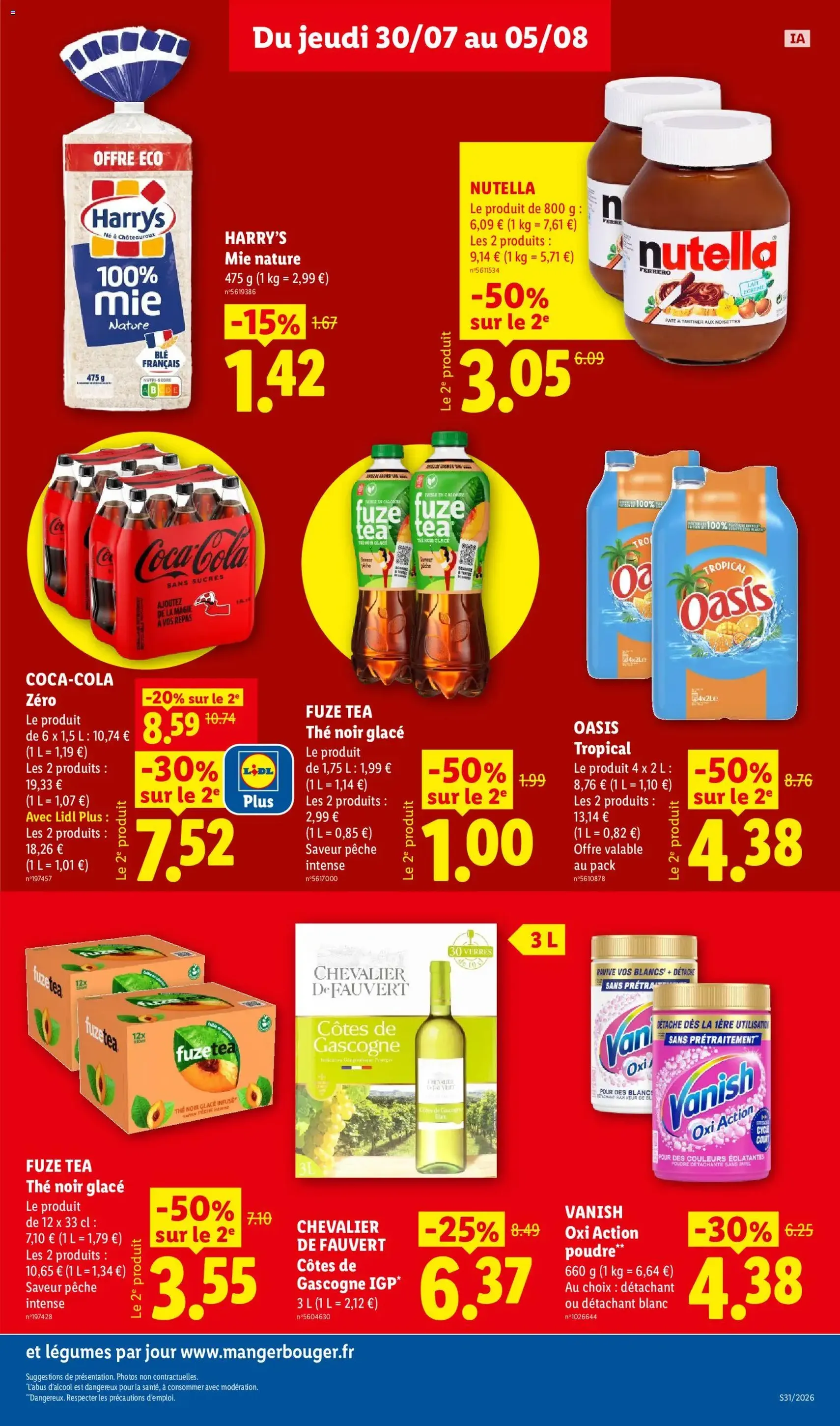 LIDL catalogue - brochure valable à partir du 30/07/2026, page 15 sur 59