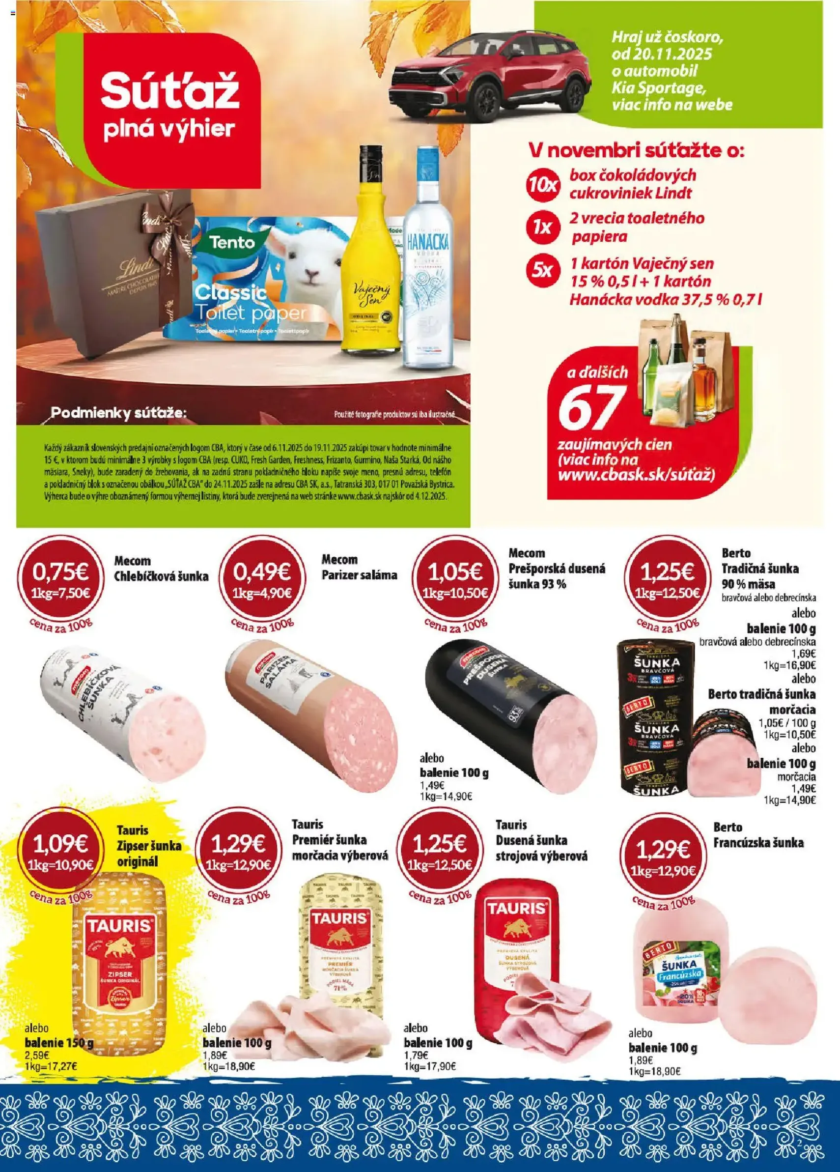 CBA Verex leták - platný leták od 06.11.2025 strana 2 z 24