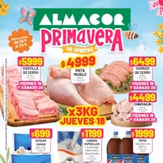 Vista previa del folleto Almacor catálogo válido desde 18/09/2025