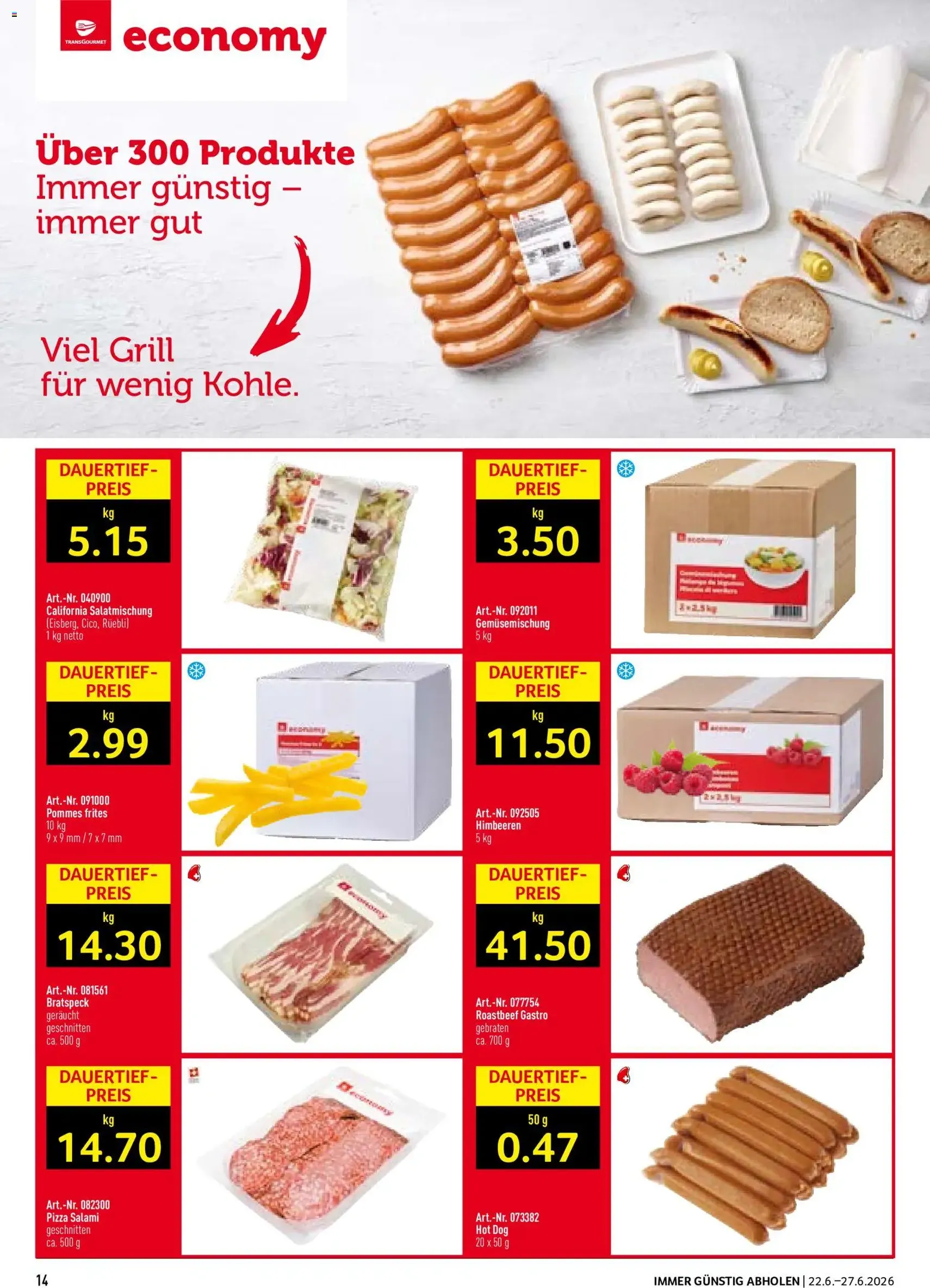 Prodega aktionen - Gültiger Prospekt ab 22.06.2026, Seite 14 von insgesamt 40