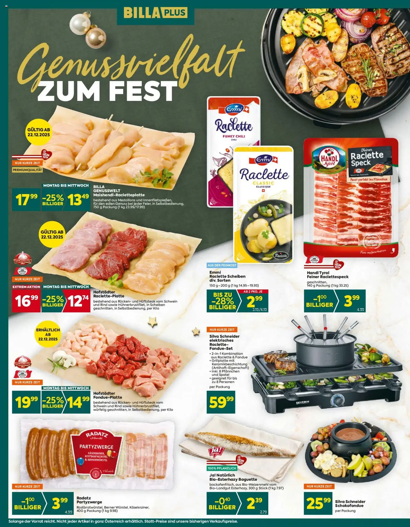 Billa Plus Flugblatt - Gültiger Prospekt ab 18.12.2025, Seite 7 von insgesamt 16