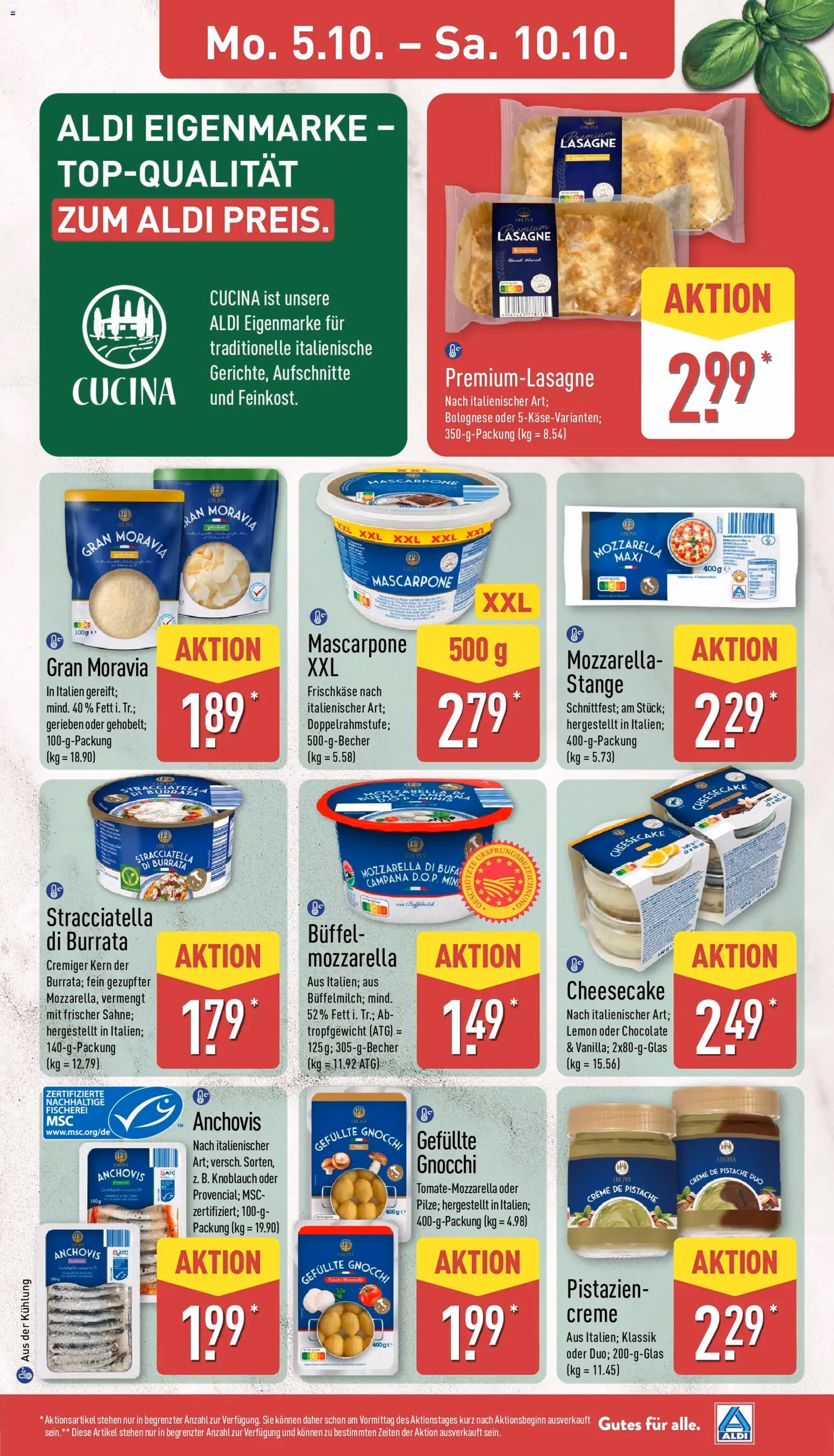 Aldi Prospekt - Gültiger Prospekt ab 05.10.2026, Seite 13 von insgesamt 48