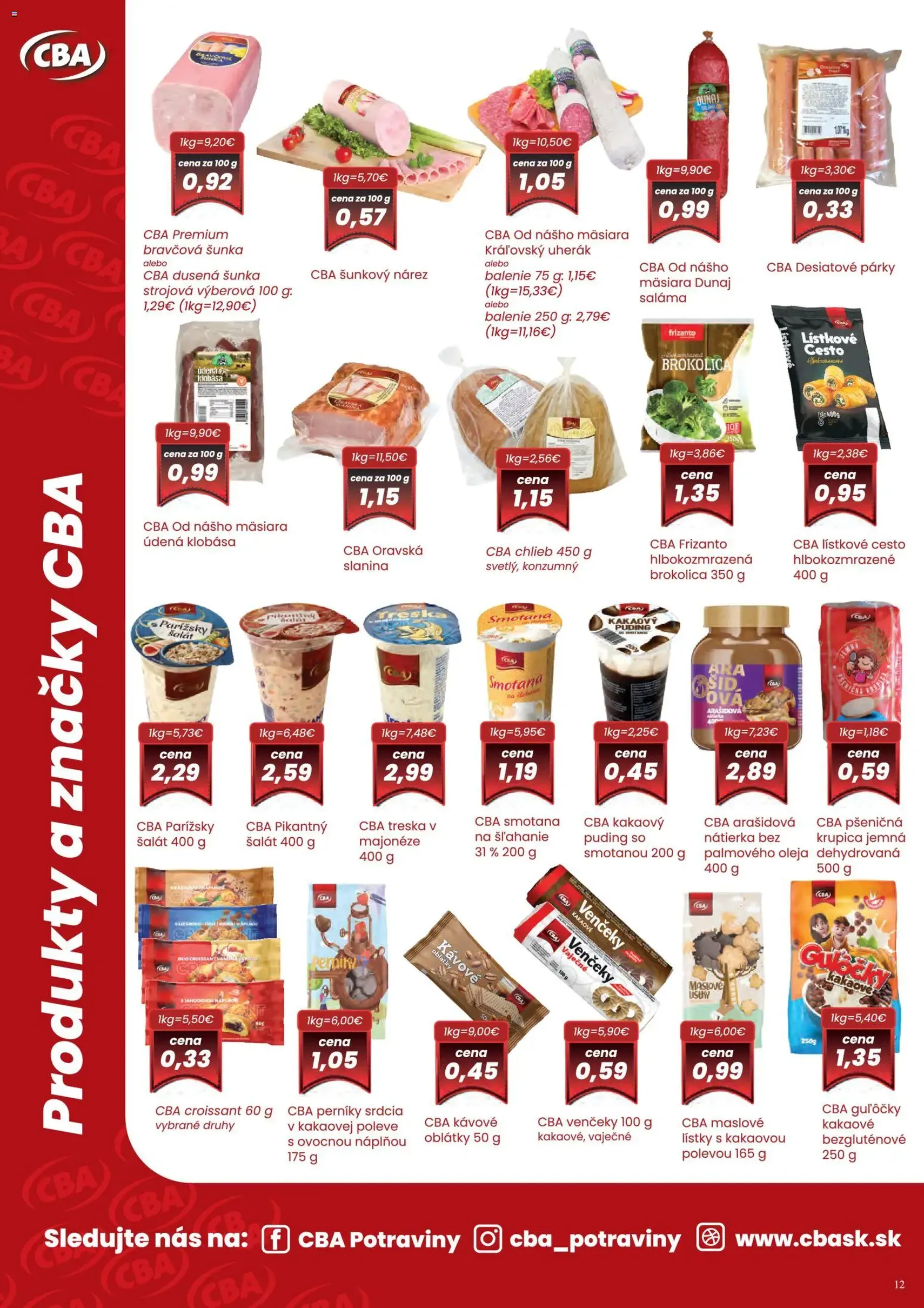 CBA Komfos Leták - platný leták od 06.11.2025 strana 12 z 24