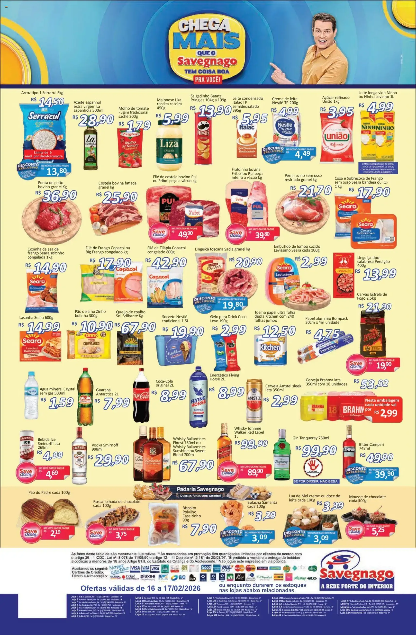 Savegnago - Ofertas da semana - folheto válido a partir de 16/02/2026 página 2 de 2