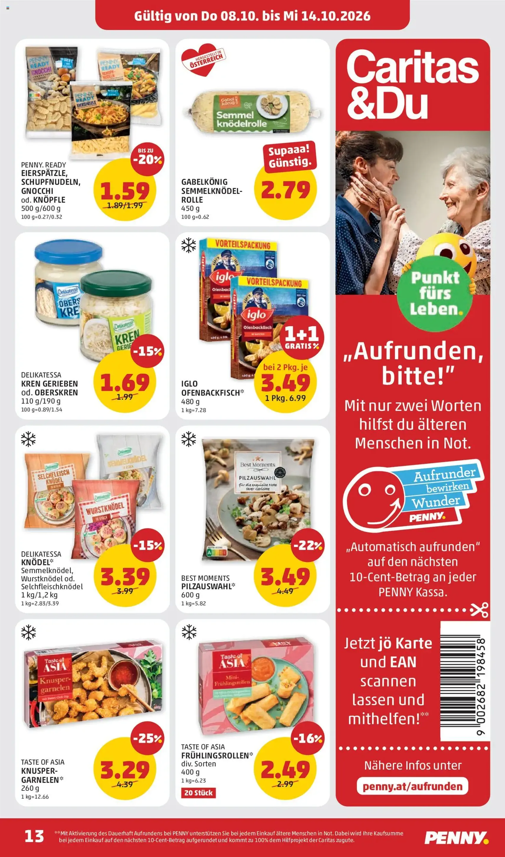 Penny Markt Flugblatt - Gültiger Prospekt ab 04.10.2026, Seite 13 von insgesamt 32