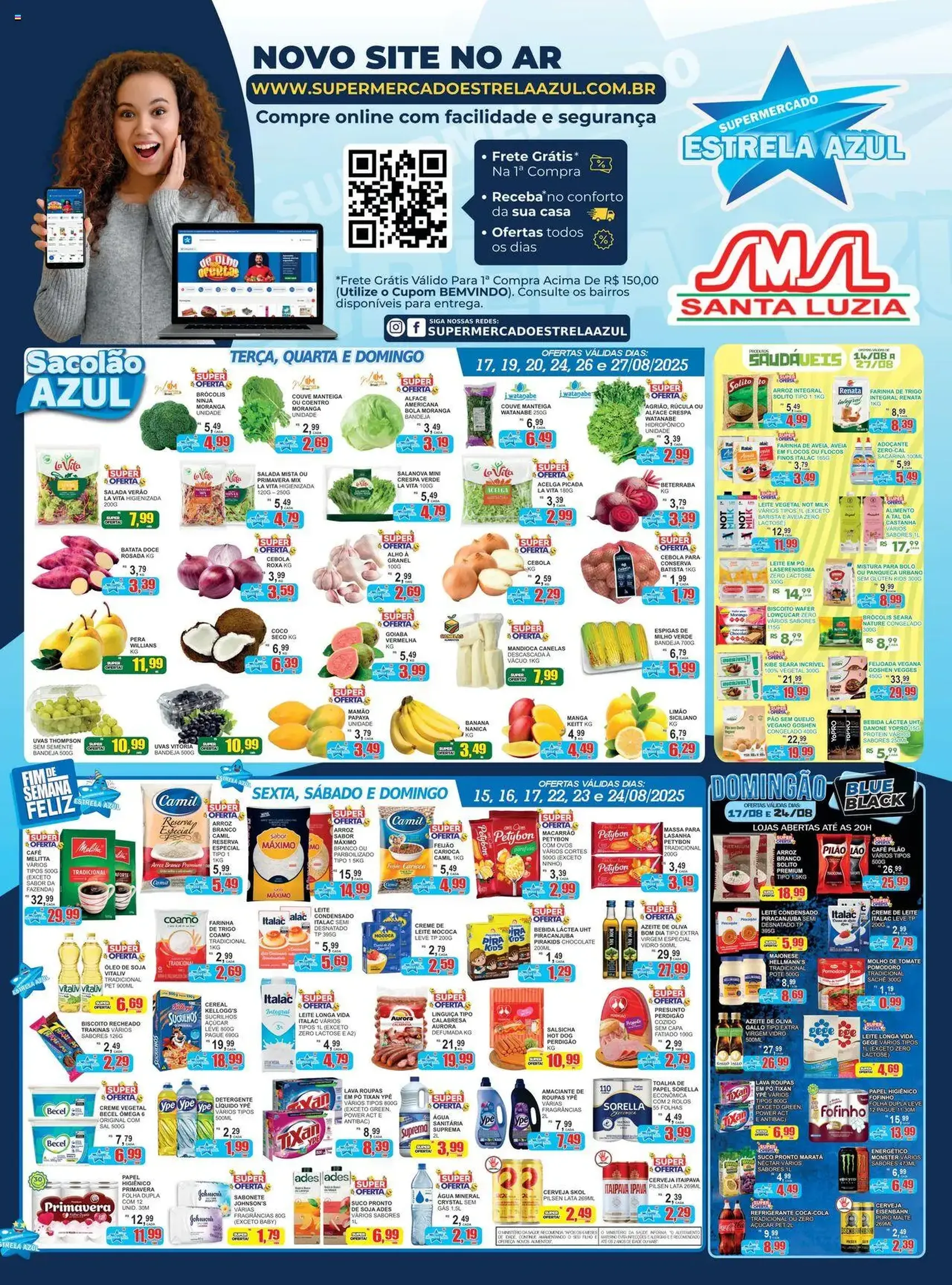 Estrela Azul - Ofertas da semana - folheto válido a partir de 14/08/2025 página 1 de 4