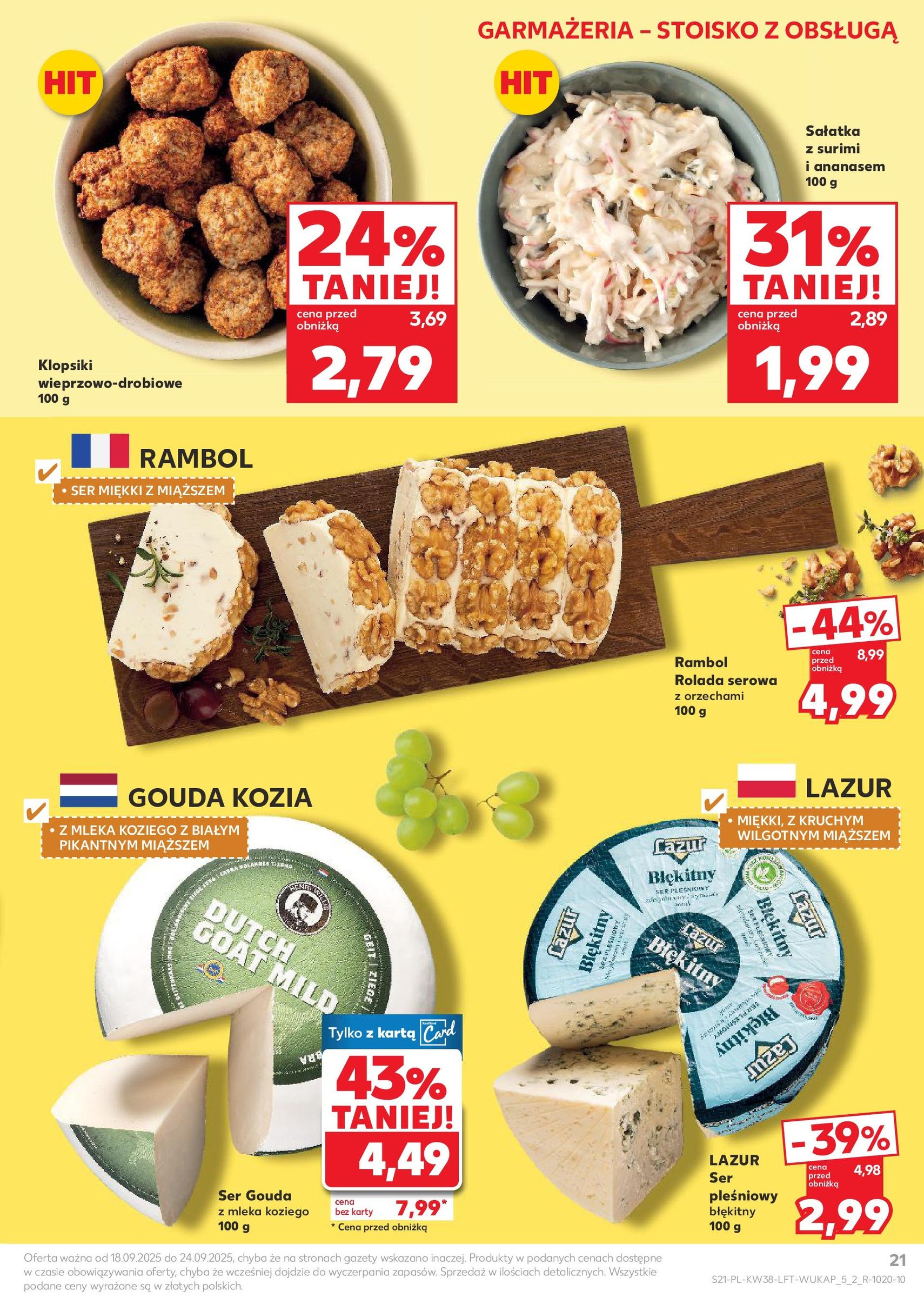 Kaufland gazetka - ważny gazetka od 18.09.2025 strona 21 z 51