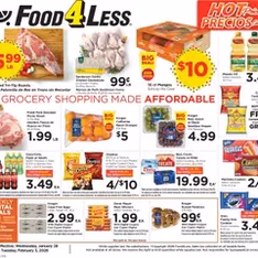 Food 4 Less Weekly Ad - Flyer preview valid from 01/28/2026