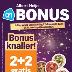 Albert Heijn folder week / de la semaine 1 - voorvertoning van de folder geldig vanaf 27/12/2025