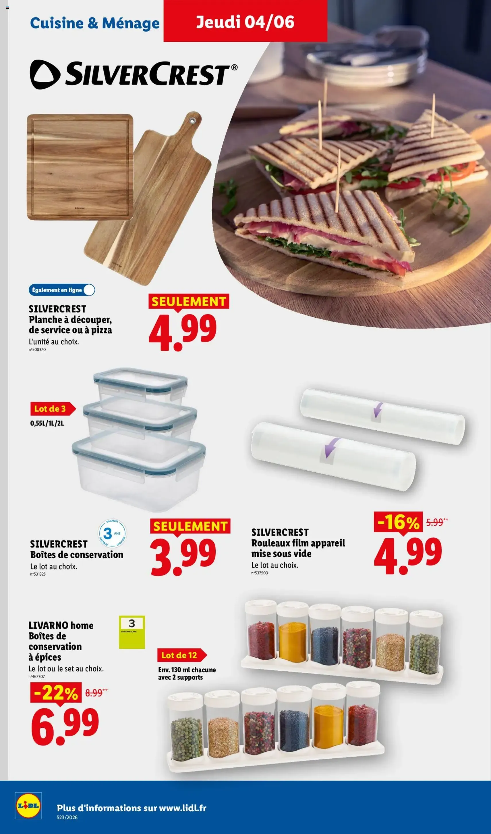 LIDL catalogue - brochure valable à partir du 04/06/2026, page 36 sur 60