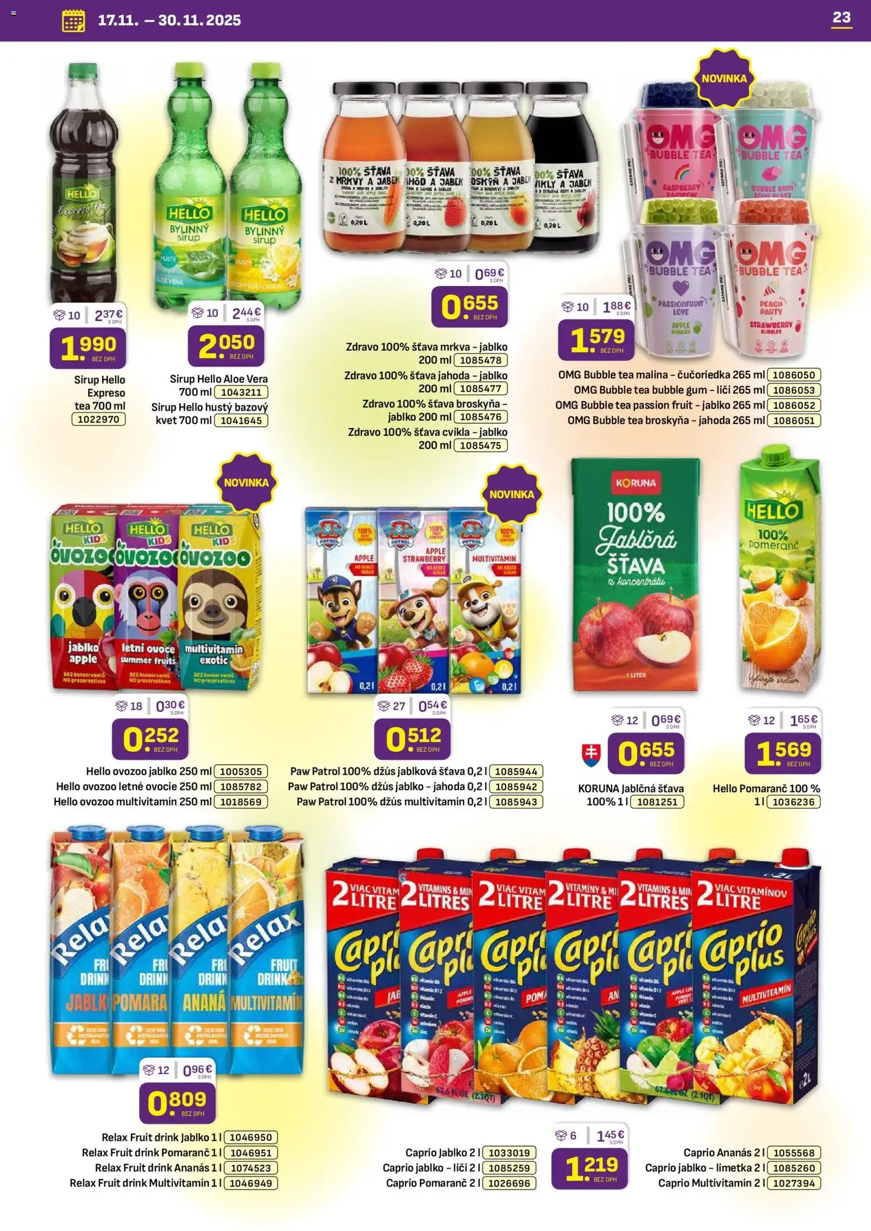 Libex leták - platný leták od 17.11.2025 strana 23 z 32