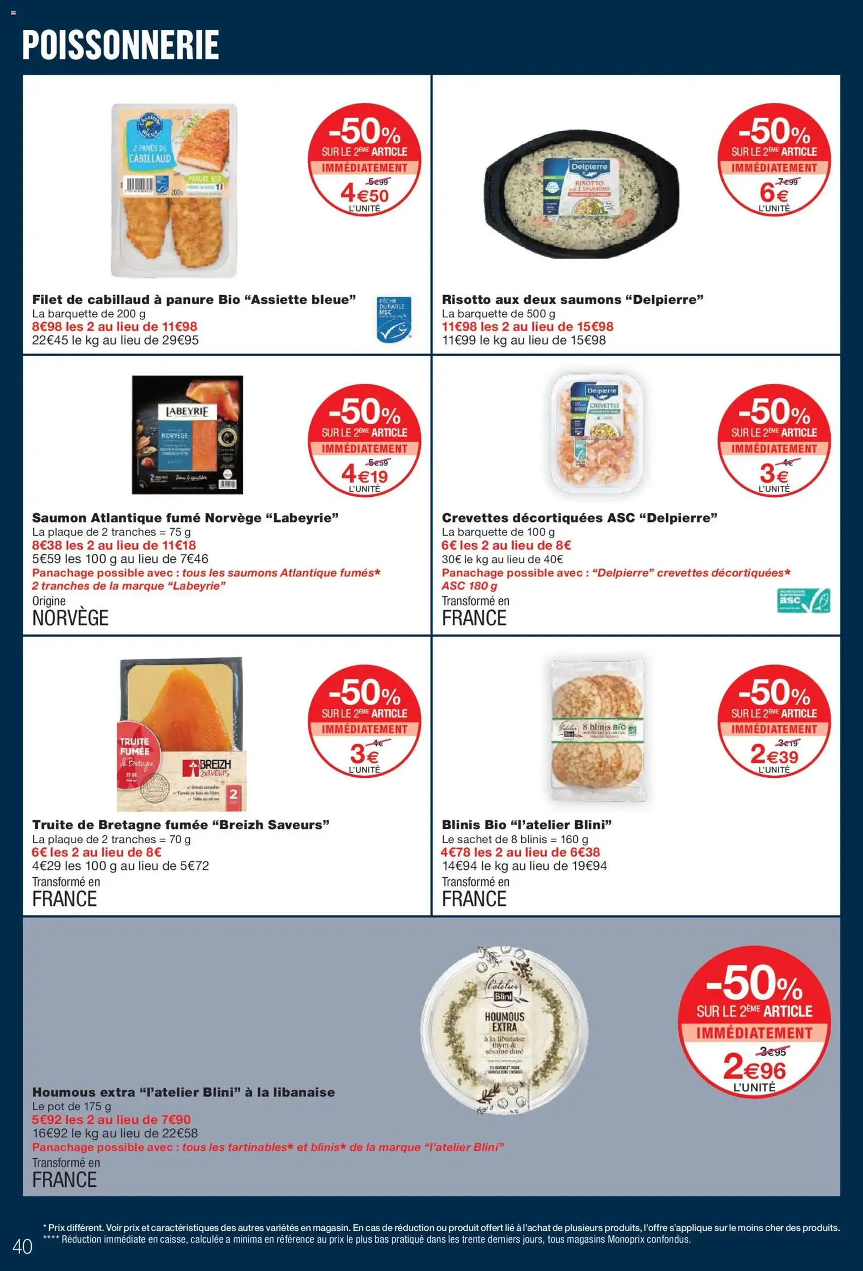 Monoprix catalogue - brochure valable à partir du 20/01/2026, page 40 sur 52