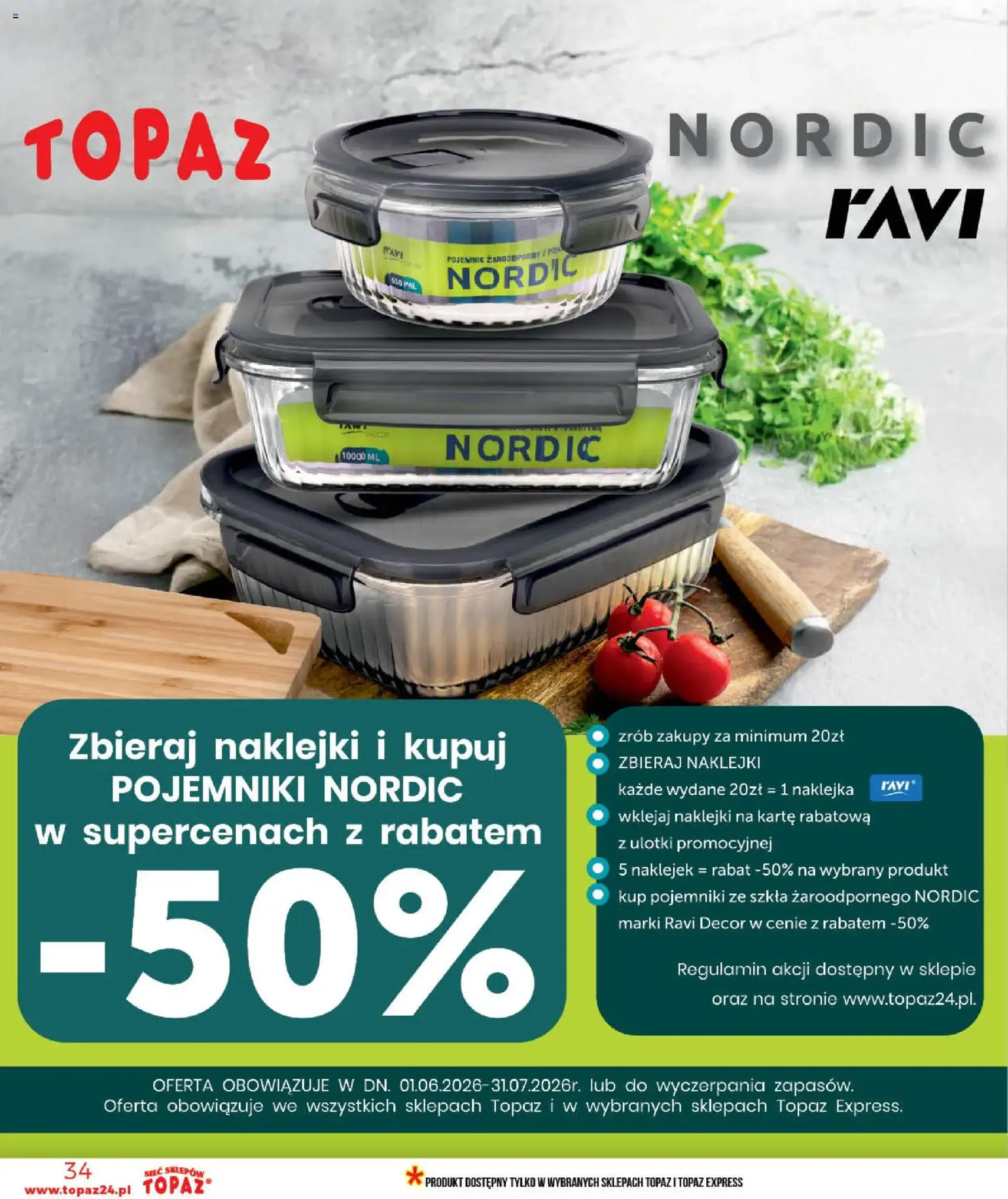 Topaz gazetka - ważny gazetka od 03.06.2026 strona 34 z 80